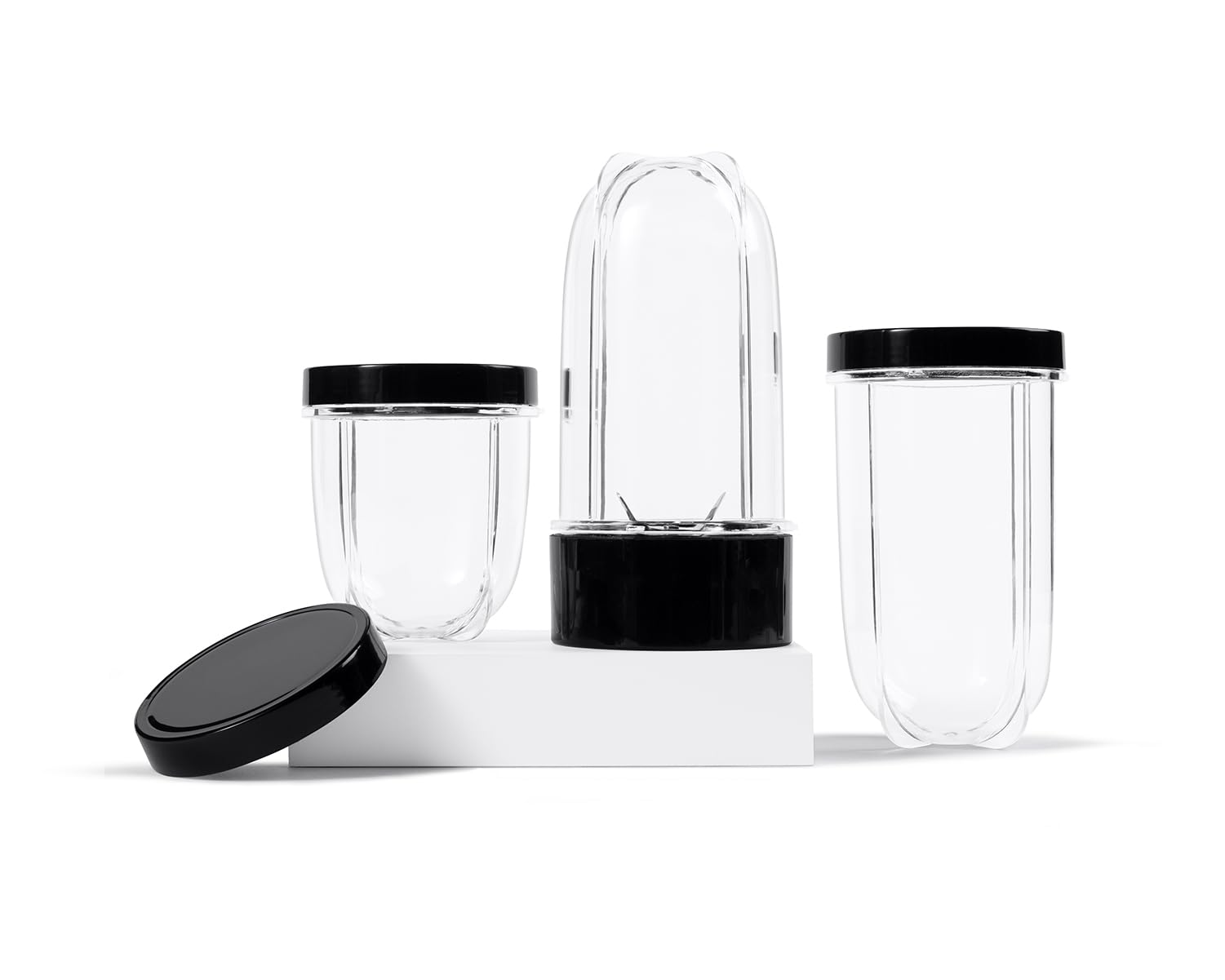 Magic Bullet Deluxe Upgrade Kit - 12-Ounce High-Speed Blender with Dishwasher Safe Parts - Perfect for Smoothies, Sauces & Meal Prep - Black