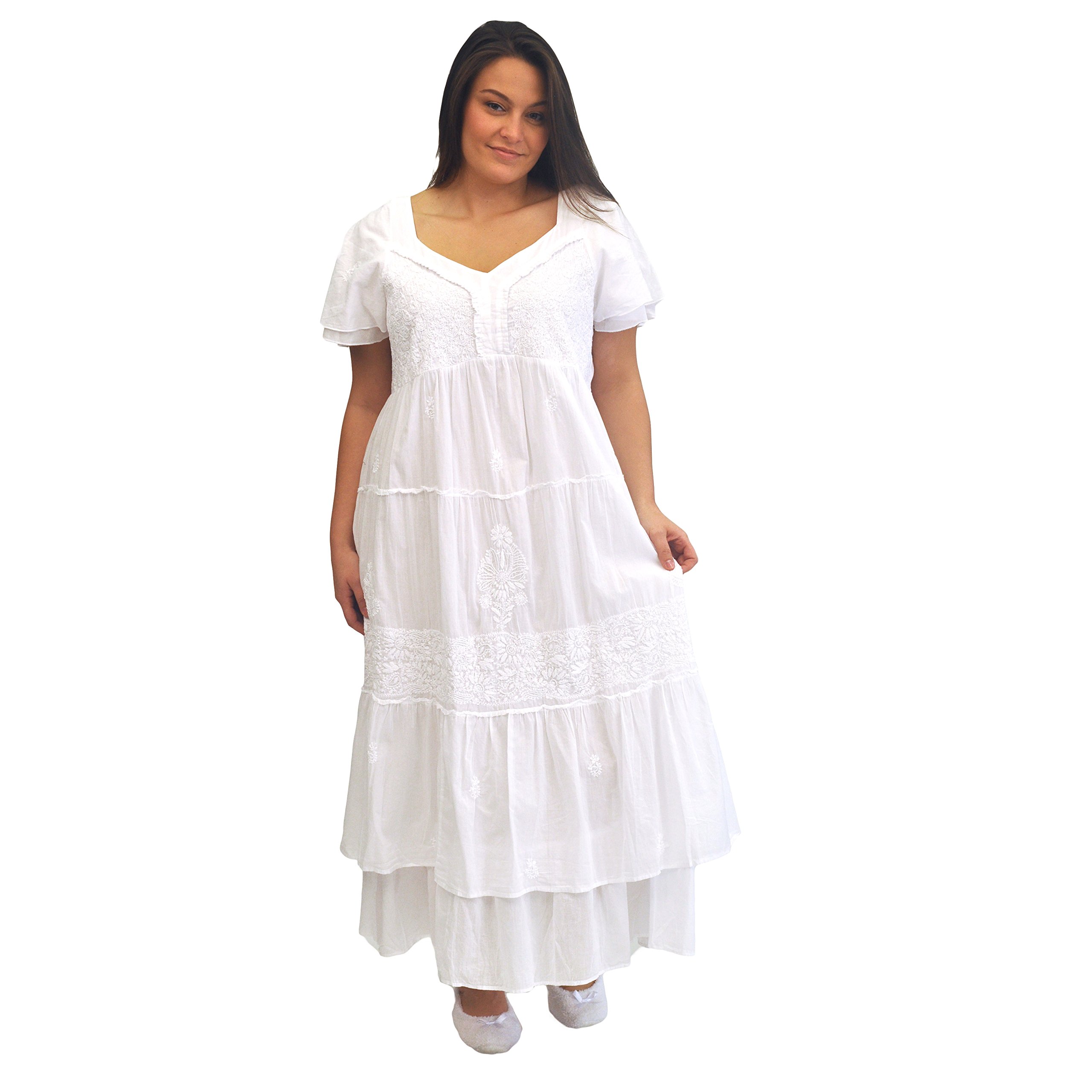 LA CERA Women's Plus Size Nightgown - Soft & Comfortable Sleepwear for Women, Perfect for Lounge Wear, Sleepwear & Relaxing at Home