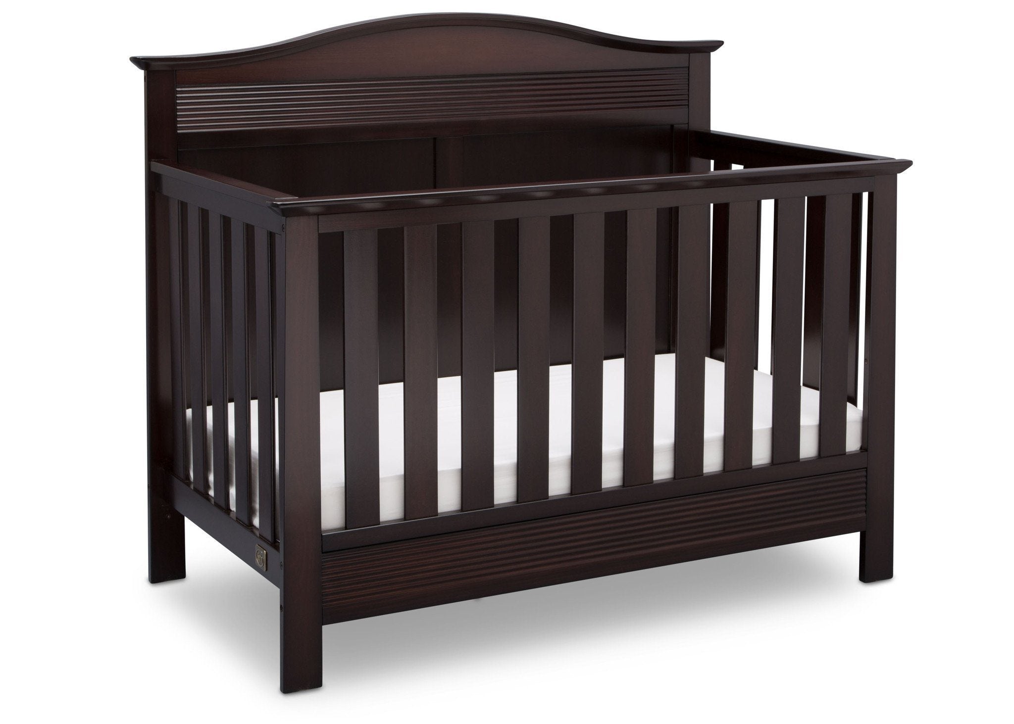 Barrett 4-in-1 Convertible Baby Crib - White Nursery Furniture for Newborn to Toddler | Perfect for Modern Nursery, Bedroom & Daycare