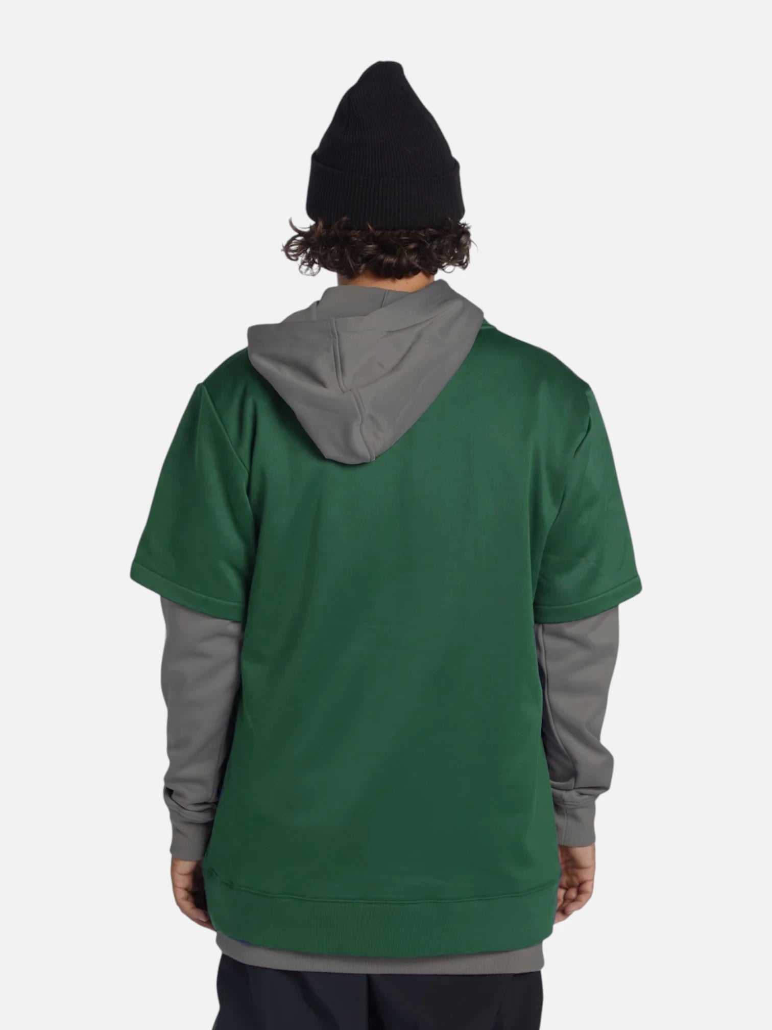 DC Dryden Snow Jacket for Men - Waterproof Winter Coat with Fleece Lining - Green & Gray Color - Ideal for Skiing, Snowboarding & Outdoor Adventures