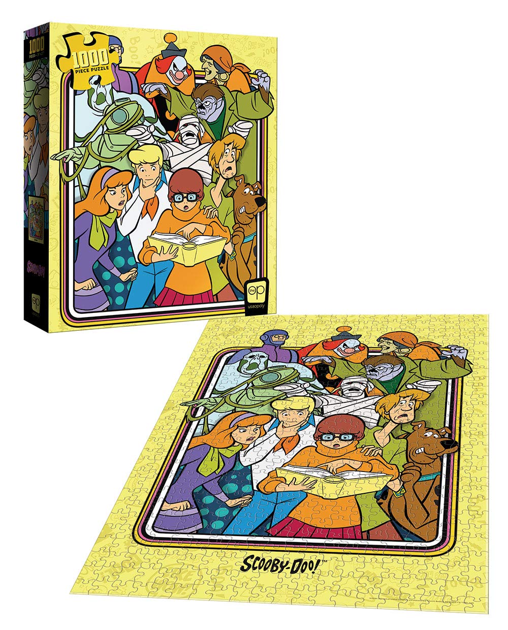 Scooby Doo Those Meddling Kids 1000 Piece Jigsaw Puzzle - Fun Family Game Night Activity for Kids & Adults - Perfect for Home Decor, Gifts & Relaxation