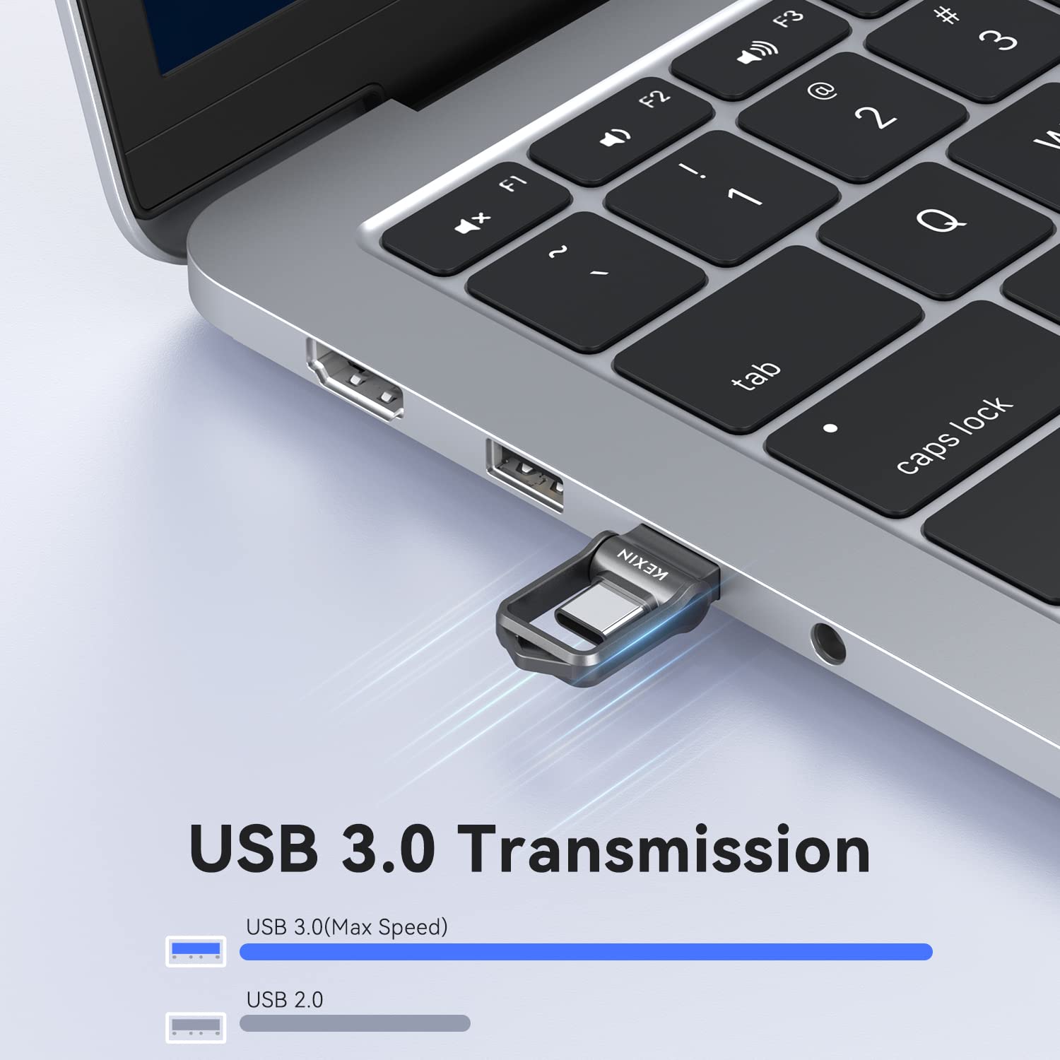 KEXIN 32GB USB C Flash Drive - USB 3.0 Metal Dual Drive OTG Memory Stick for Android Smartphones & Tablets - High-Speed Data Transfer for Photos, Videos, Files - Perfect for Travel, Office & School Use