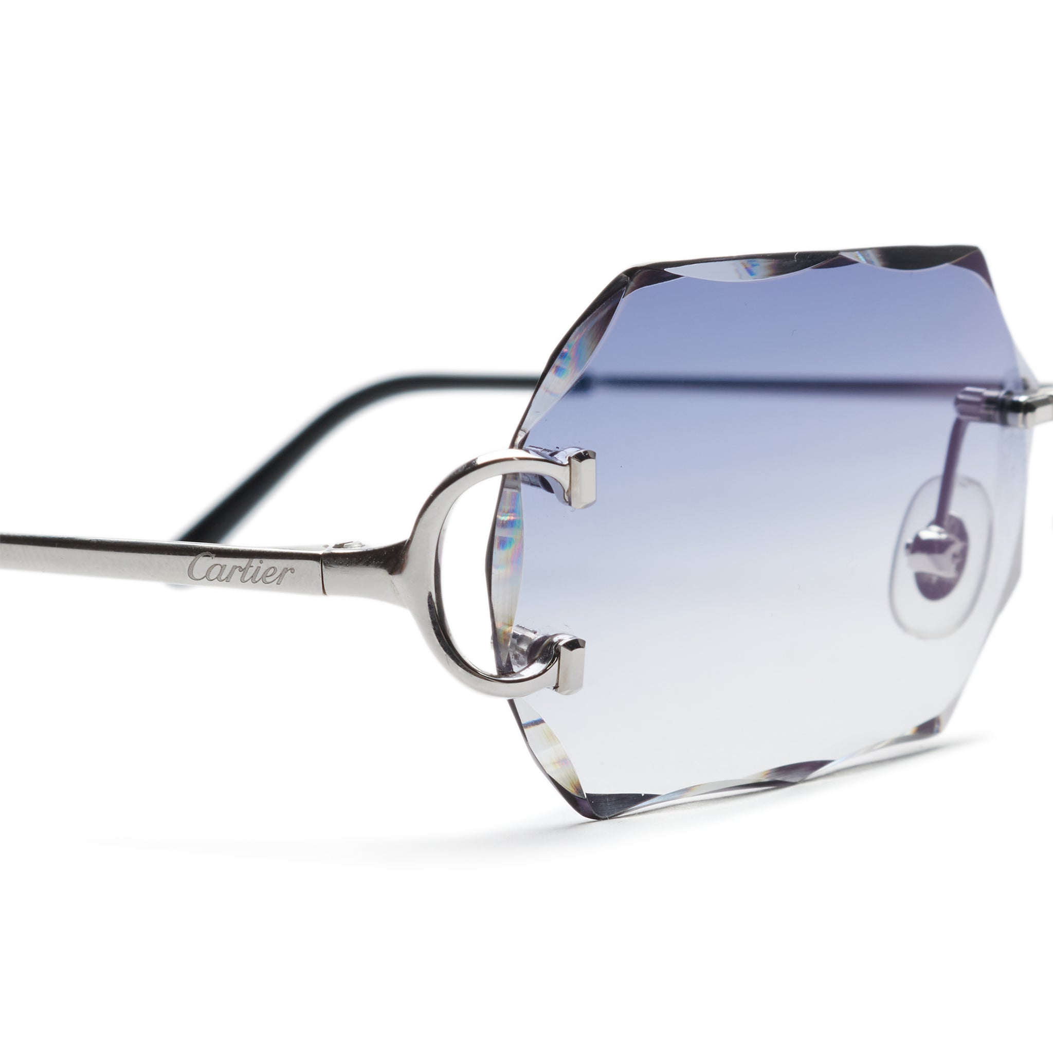 Cartier CT00920 002 C Decor Diamond Cut Sunglasses - Luxury Designer Sunglasses for Women & Men - Perfect for Fashion, Travel & Outdoor Activities
