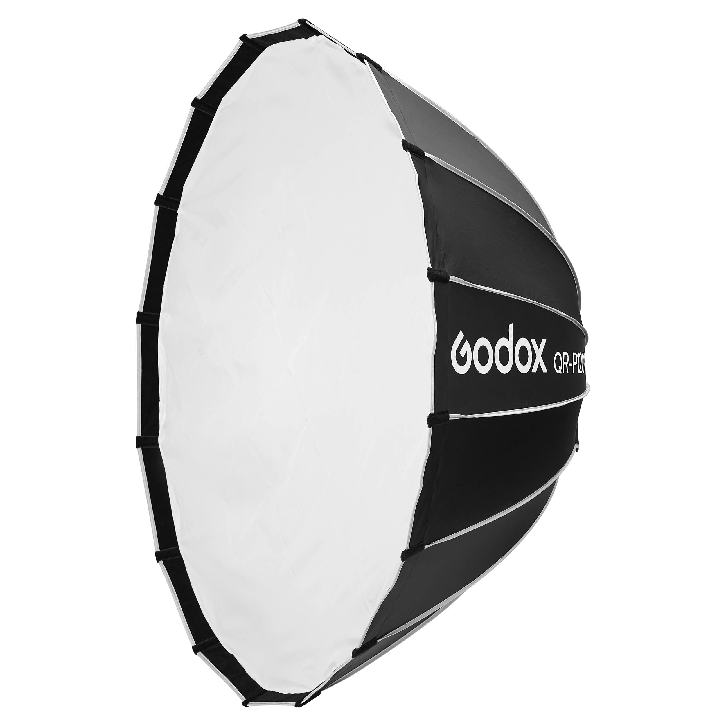QR P120T Quick Release Parabolic Softbox - Bowens S Type Fitting for Studio Photography, Portrait Lighting & Video Production