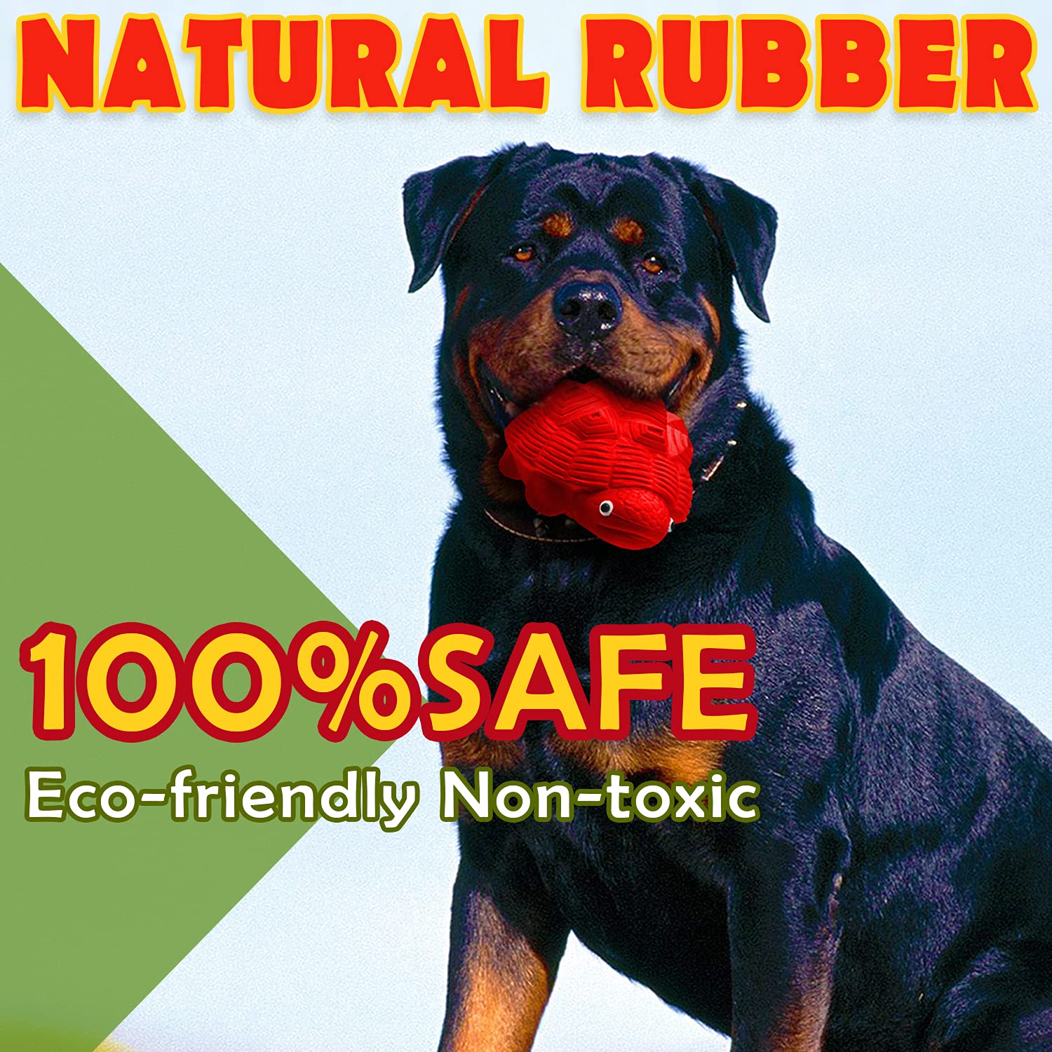 Durable Indestructible Dog Toys for Aggressive Chewers - Heavy Duty Chew Proof Toys for Large Breed Dogs - Tough Squeaky Dog Chew Toys for Boredom Relief & Dental Health | Perfect for Playtime, Training & Anxiety Relief