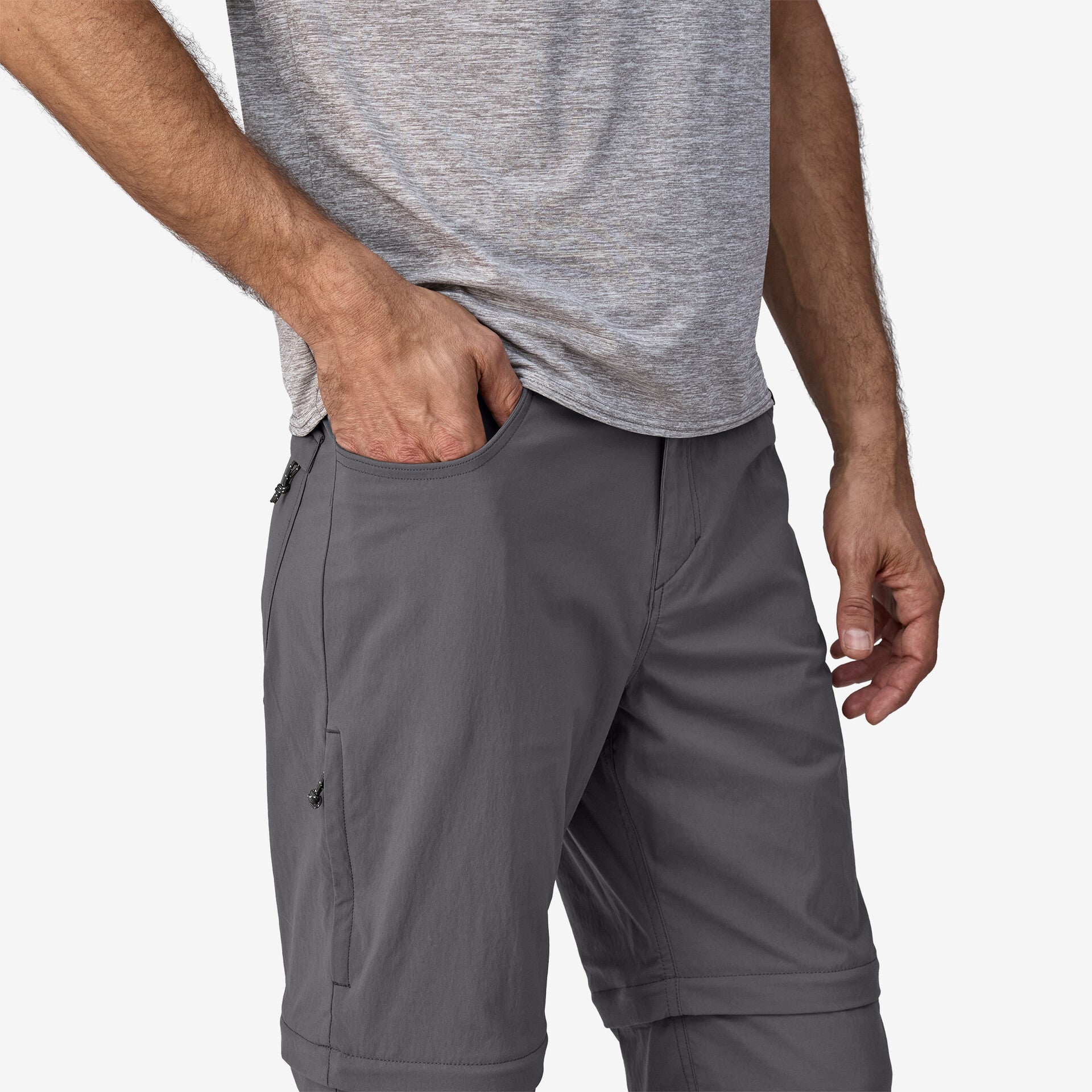 Men's Quandary Convertible Pants - Quick-Dry Hiking & Travel Pants with Zip-Off Legs - Perfect for Outdoor Adventures, Camping & Travel