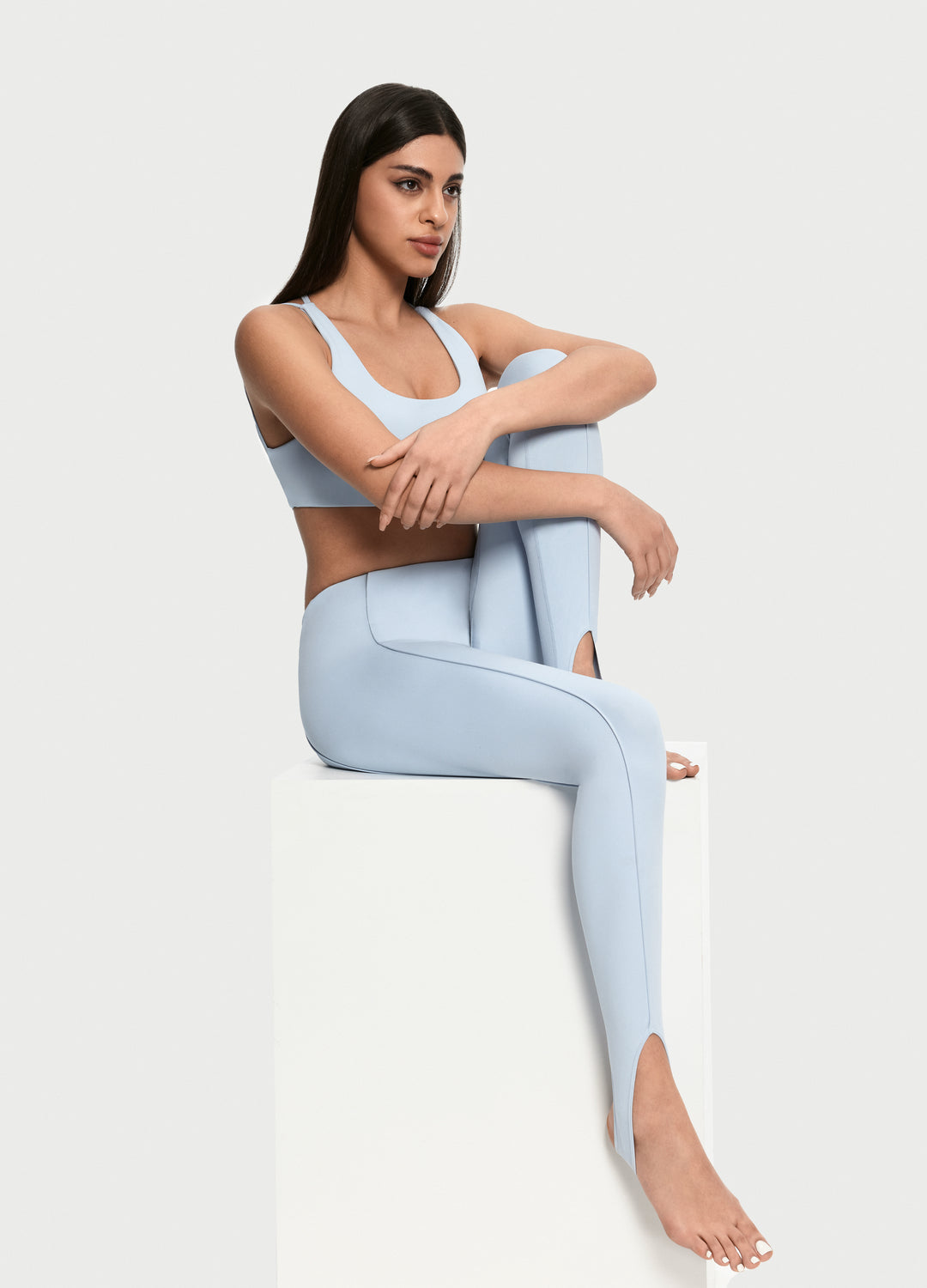 High Rise Stirrup Leggings for Women - Tummy Control Yoga Pants with Comfortable Waistband - Perfect for Yoga, Pilates, Workouts & Everyday Wear