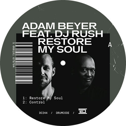 Adam Beyer & DJ Rush - Restore My Soul (DC244) Techno Vinyl Record | Electronic Dance Music for DJs & Clubs | Perfect for Nightlife & Music Production