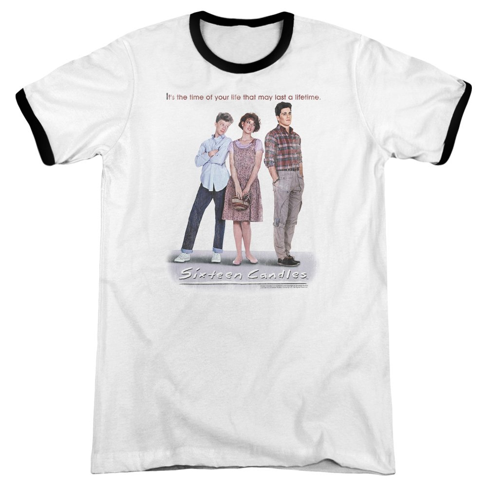 Sixteen Candles 1984 Movie Poster Vintage T-Shirt - 80s John Hughes Comedy Drama Film Tee for Men & Women - Perfect for Movie Nights, 80s Parties & Retro Fashion