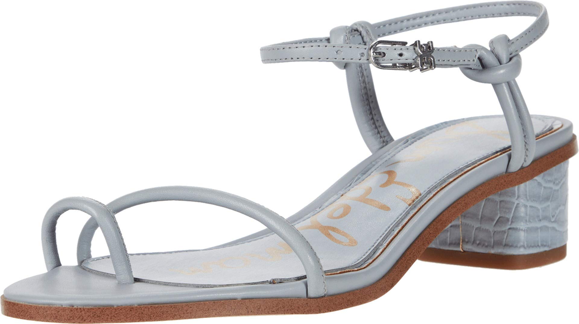 Sam Edelman Women's Isle Sandals - Comfortable Leather Slide Sandals for Women, Casual Summer Beach Flip Flops with Cushioned Footbed | Perfect for Vacation, Poolside, and Everyday Wear