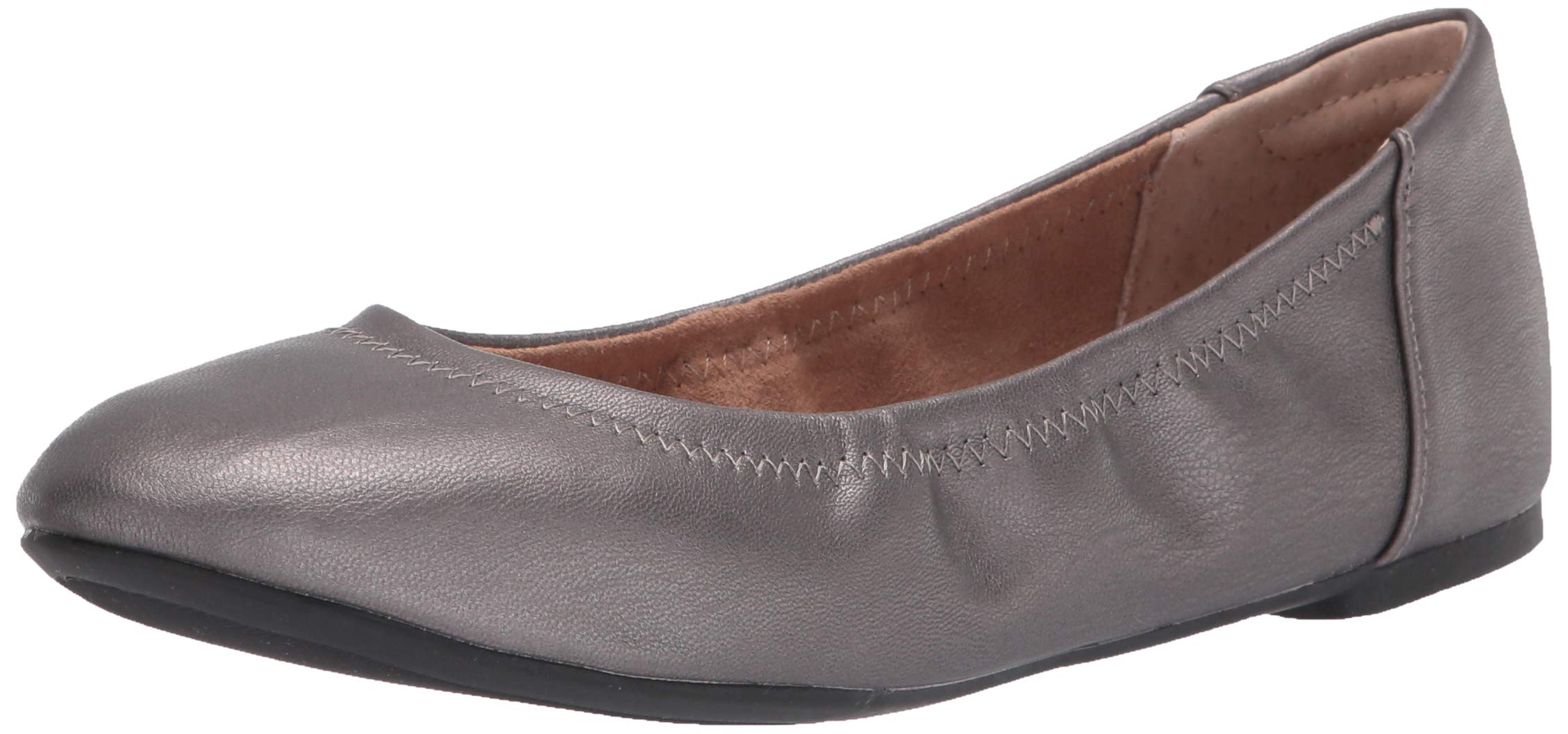 Amazon Essentials Women's Belice Ballet Flat Shoes - Comfortable & Stylish Loafers for Work, Travel & Everyday Wear