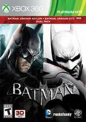 Batman: Arkham Asylum & Arkham City Game Bundle - Complete in Box (CIB) for Xbox 360 - Action Adventure Video Games for Superhero Fans - Perfect for Gaming Nights & Batman Collectors