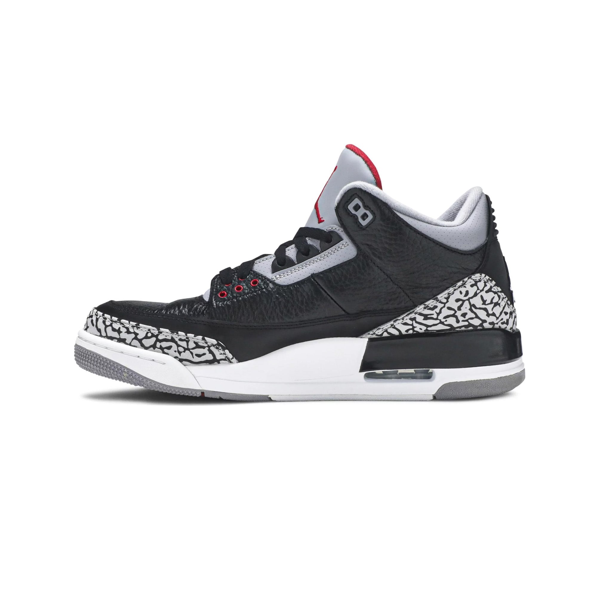 Air Jordan 3 Retro 'Black Cement' Men's Basketball Shoes - 2011 Edition - Premium Leather Sneakers for Sports & Streetwear Fashion