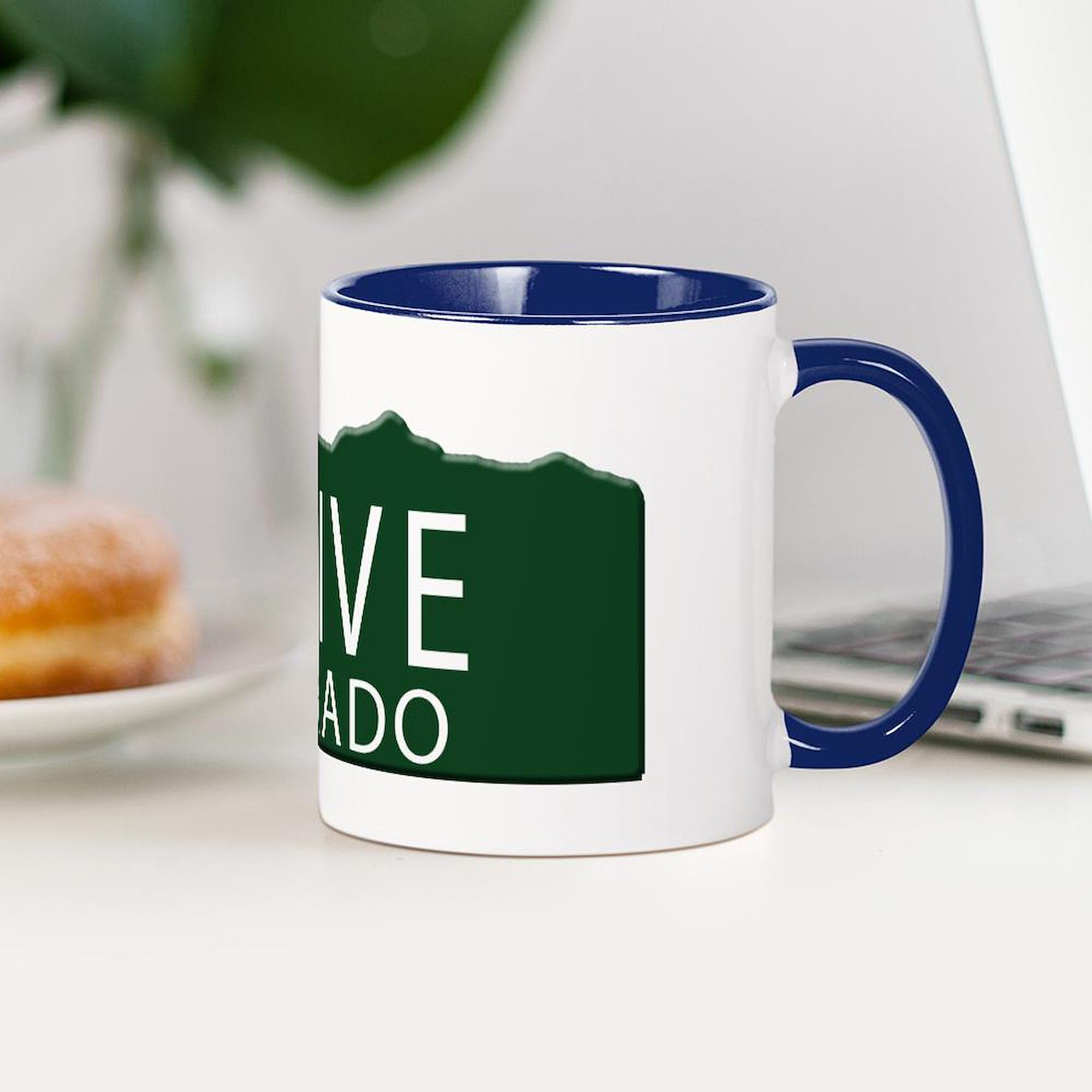 Native Colorado 11 oz (325 ml) Ceramic Coffee Mug - Perfect for Hot & Cold Beverages, Ideal for Home, Office, or Gift Giving