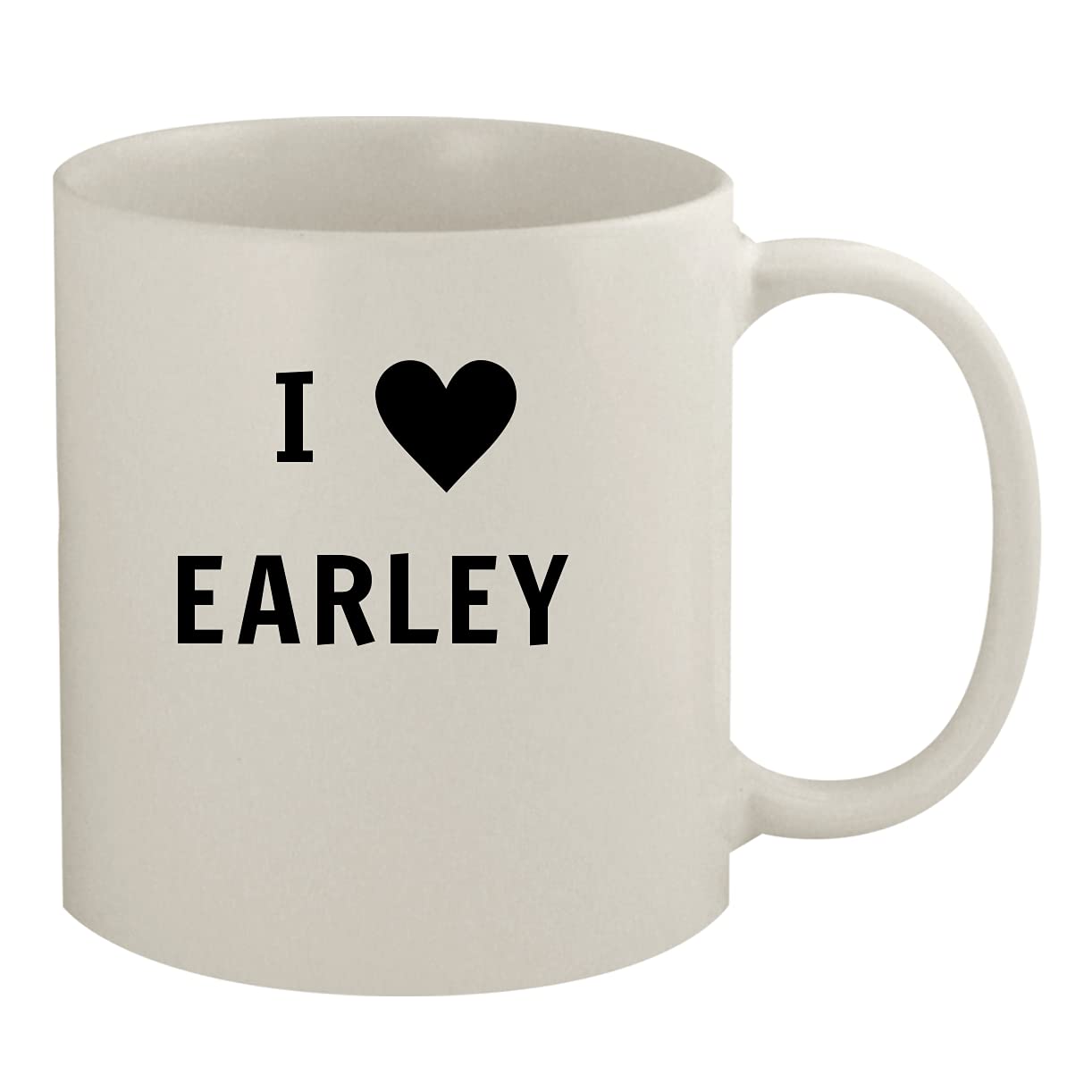 I Heart Love Earley - 11oz White Ceramic Coffee Mug for Home, Office & Gifts | Perfect for Tea, Hot Chocolate & Morning Coffee