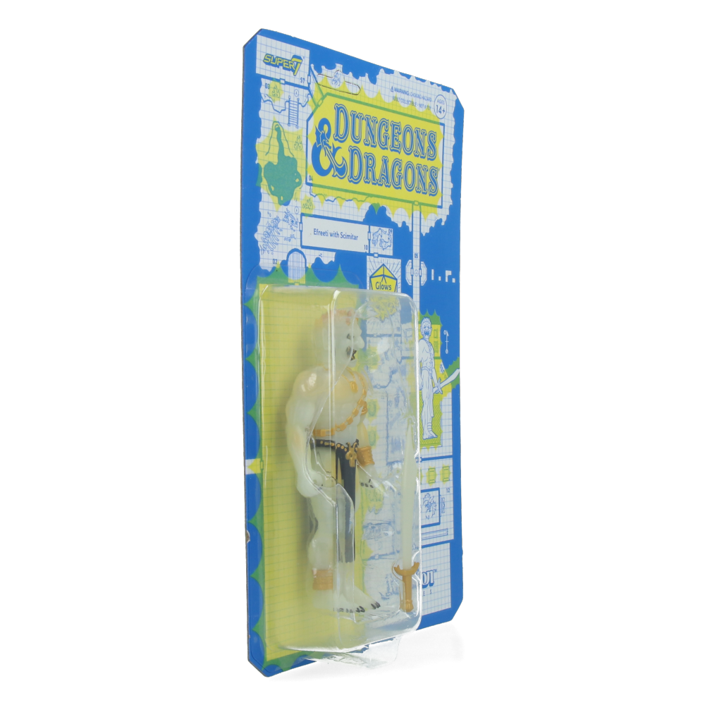 Efreeti Glow-in-the-Dark Dungeons & Dragons ReAction Figure - Wave 4 Collectible for Tabletop RPG Gaming & D&D Night Battles