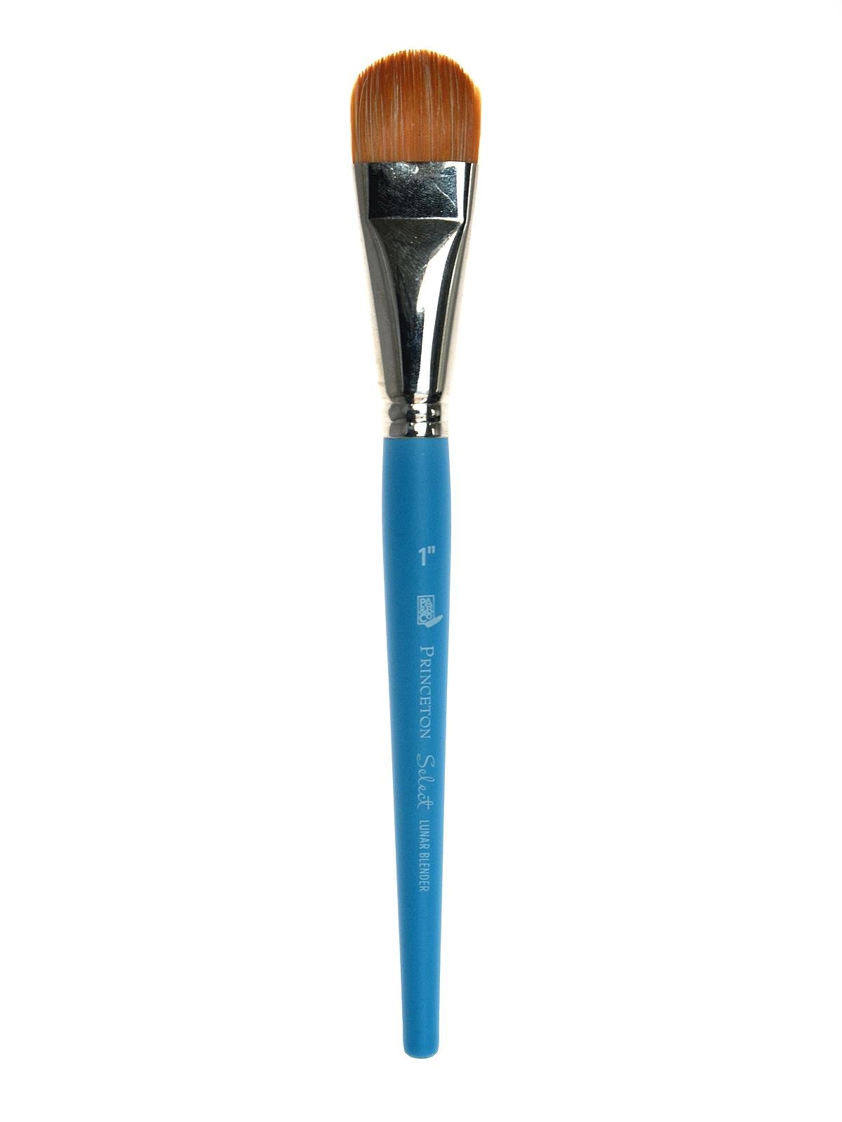 Princeton Select Artiste Brushes Lunar Blender 1 Inch - Pack of 2 - Professional Paint Blending Tool for Acrylic, Oil & Watercolor Painting