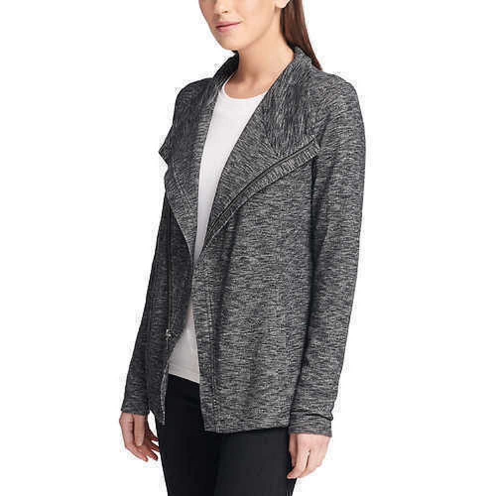 GH Bass Women's Knit Zip-Up Cardigan Sweater - Cozy & Stylish for Fall & Winter Layering