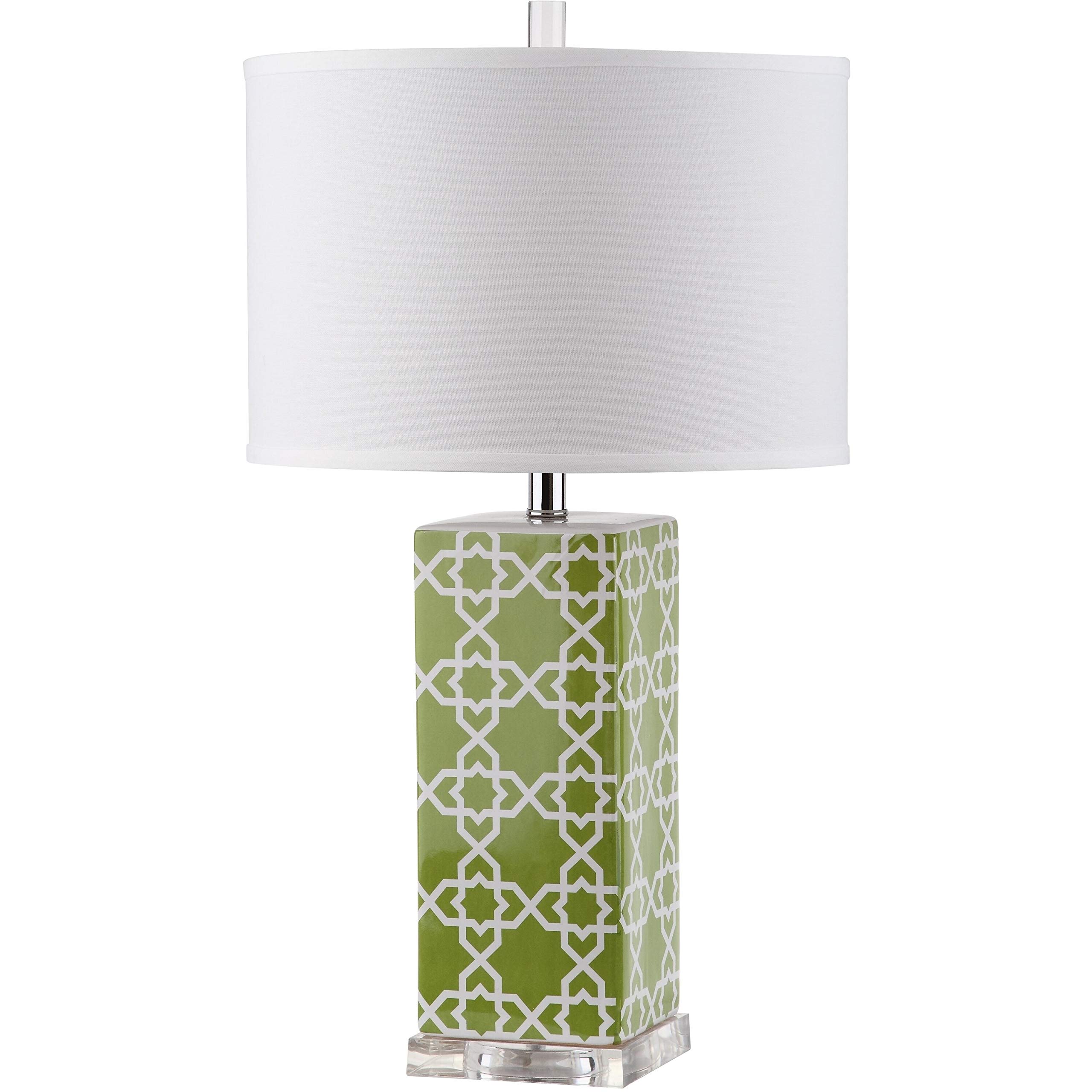 SAFAVIEH Quatrefoil Modern Table Lamp Set of 2 - 27