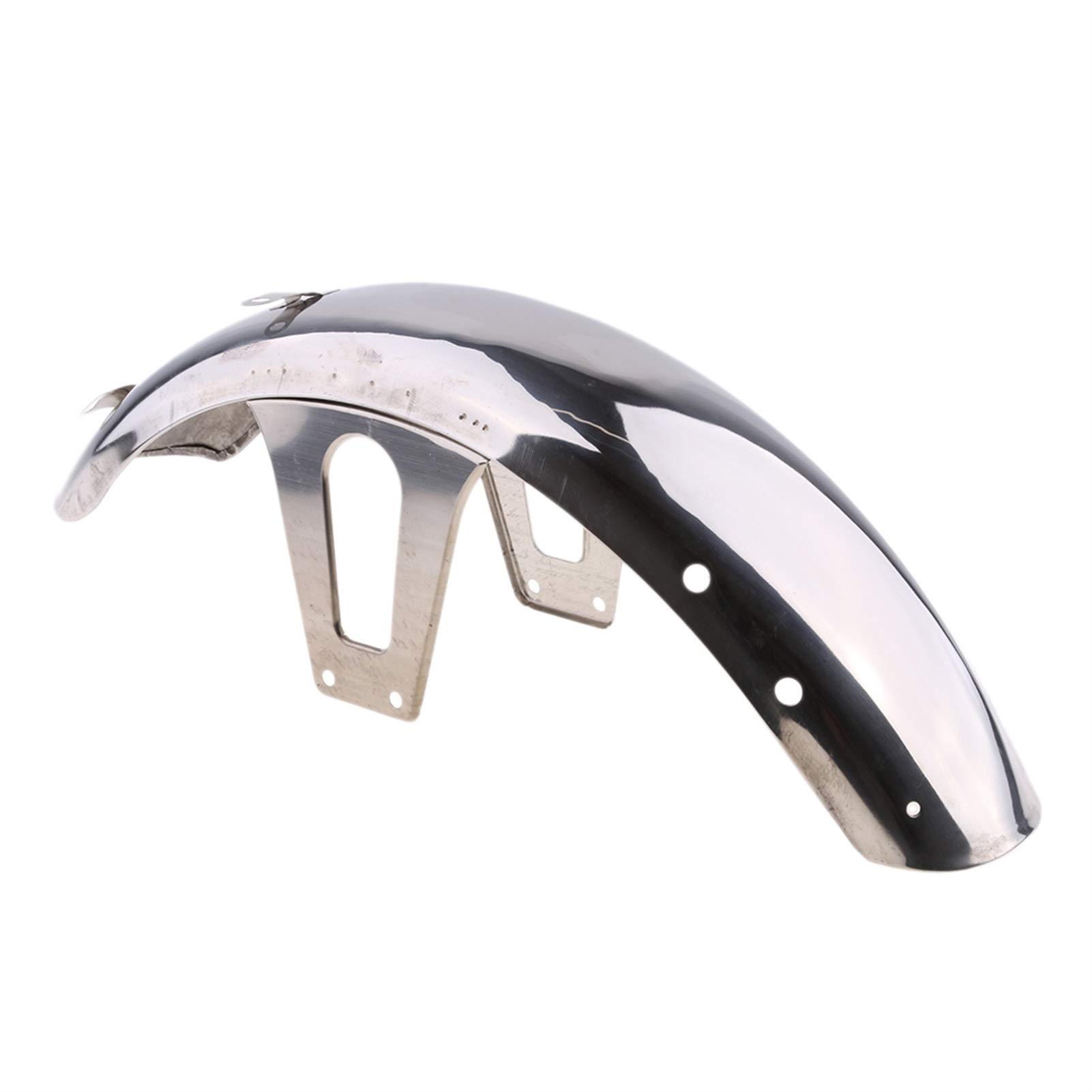 Stainless Steel Motorcycle Front Fender - Fit CM125, Splash Guard for Riding
