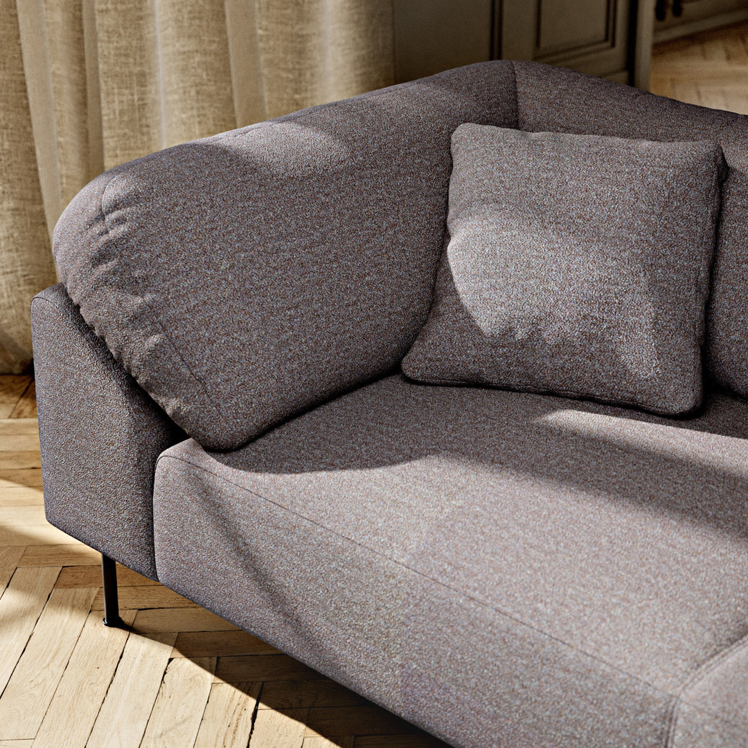 Modular Sectional Sofa with Collar Design - Easy 6-Piece Setup for Living Room, Family Room & Home Theater
