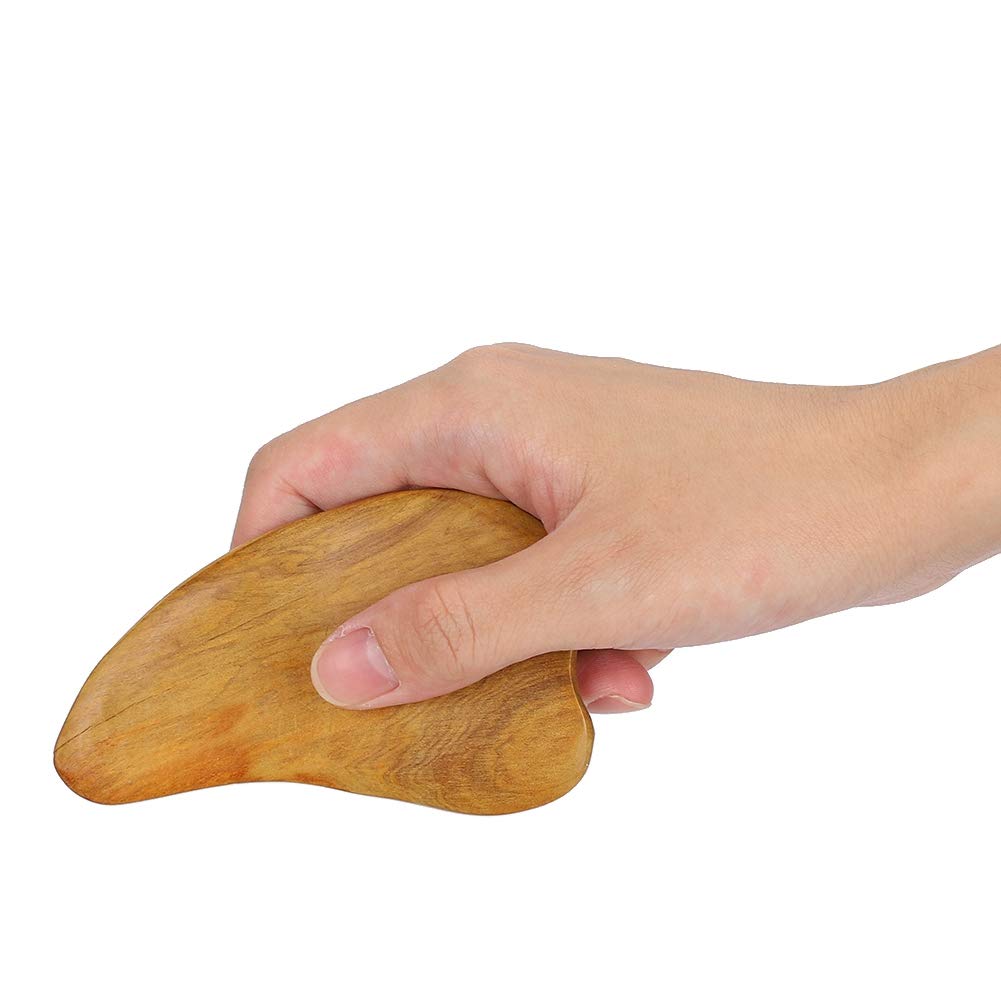 Premium Sandalwood Gua Sha Massage Tool Set (2-Pack) - Natural Wooden Scraping Board for Face, Neck & Body Relaxation - Soothe Muscles & Improve Circulation - Perfect for Self-Care & Spa Treatments