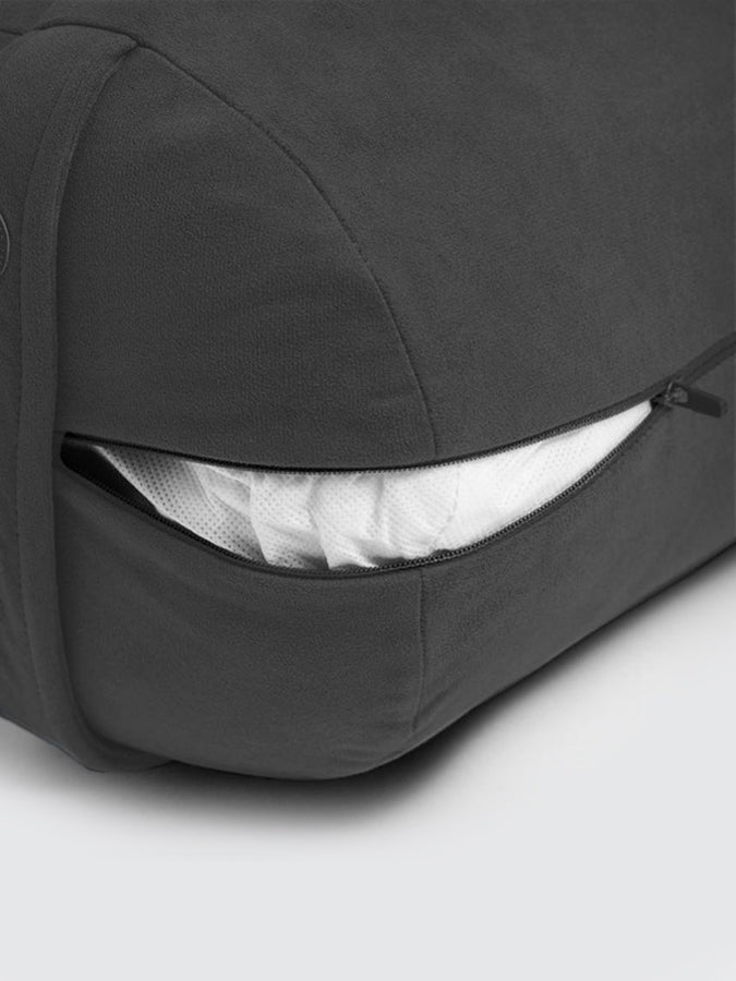 Manduka Enlight Technology Meditation Yoga Bolster Cushion - Premium Support for Yoga, Meditation & Relaxation - Perfect for Home, Studio & Travel Use