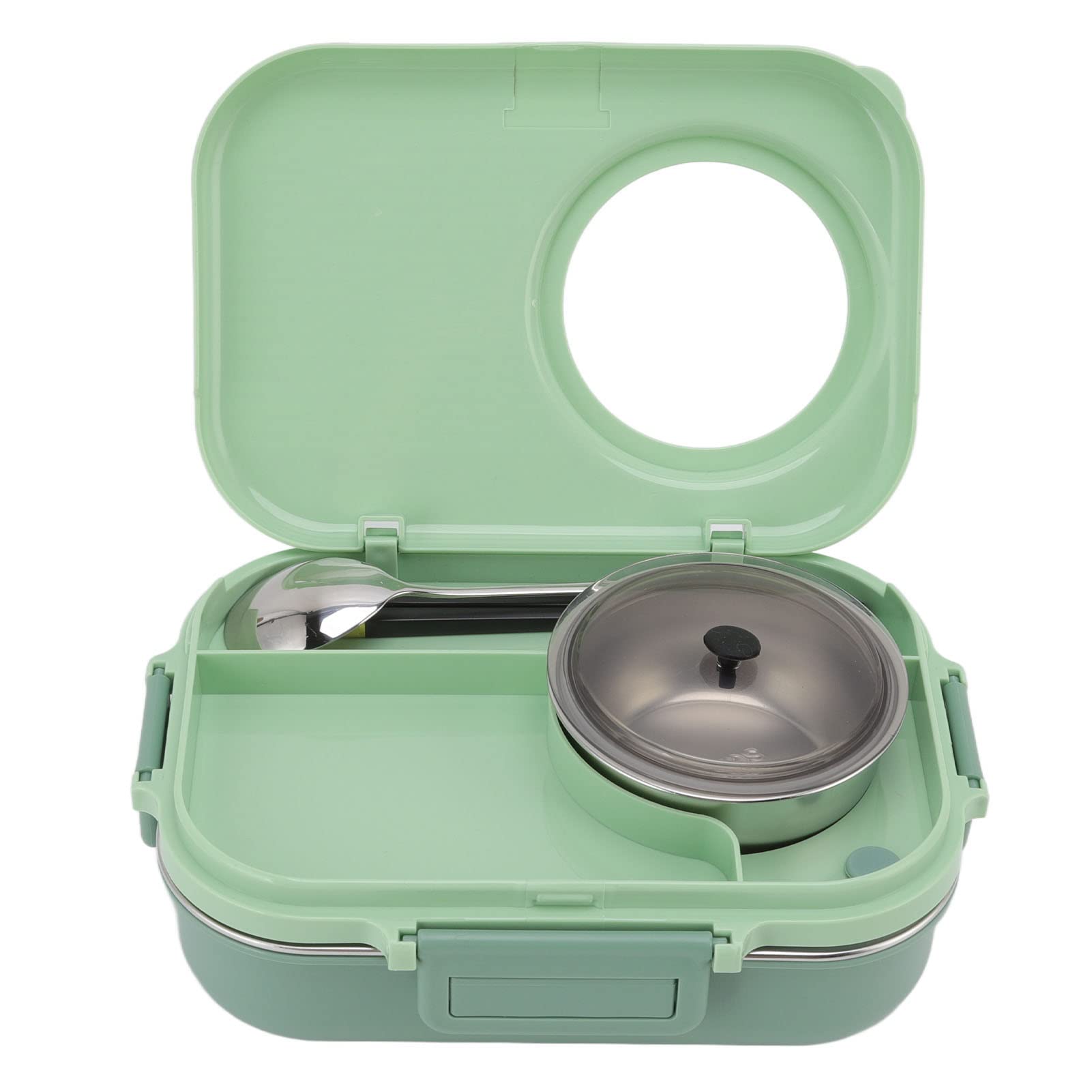 FUWE 1100ml Leakproof Insulated Bento Lunch Box - Eco-Friendly Reusable Food Container for Office, School & Picnic | Microwave & Dishwasher Safe | Perfect for Meal Prep & Healthy Eating