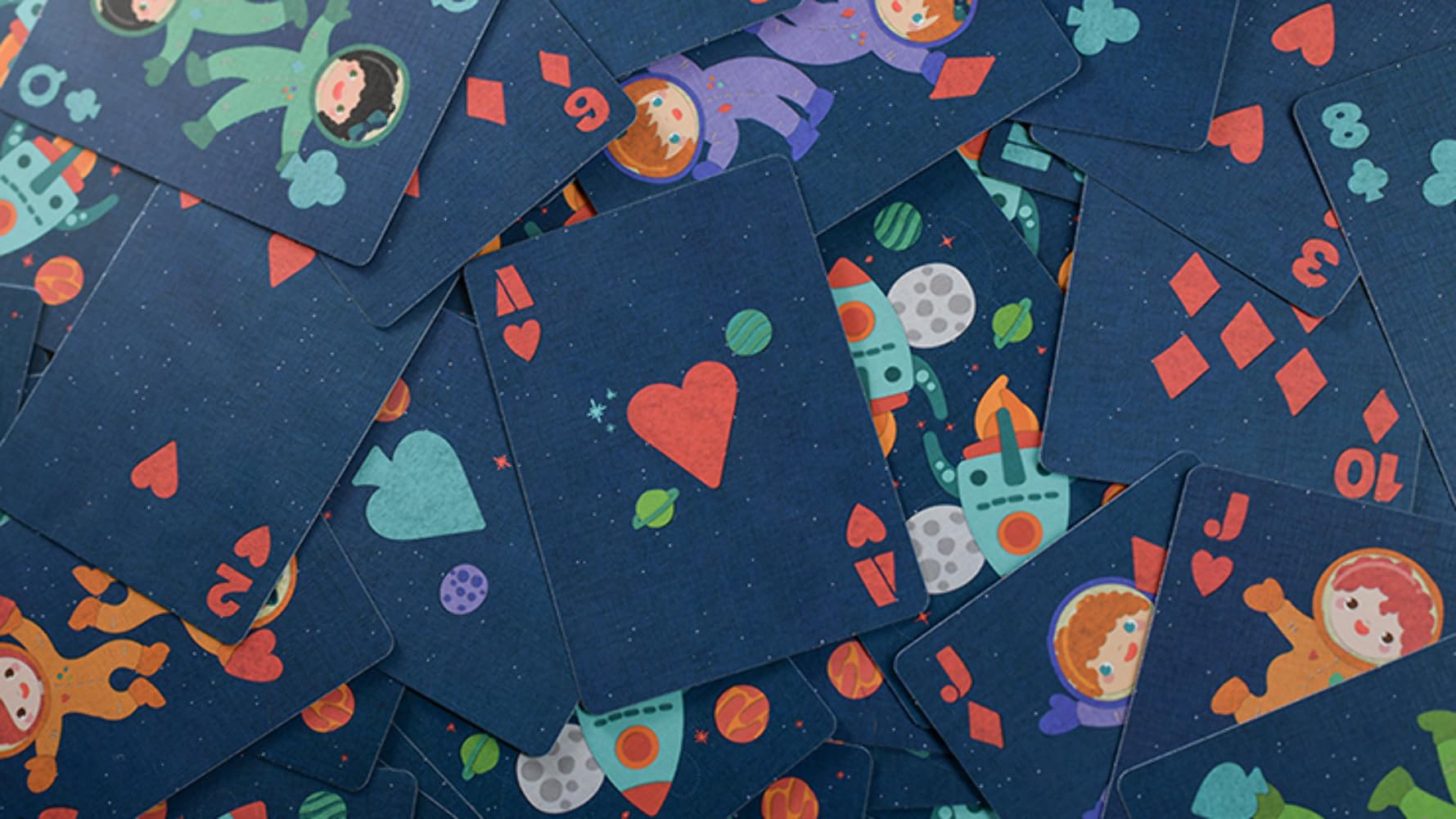 Murphy's Magic Supplies Spacecraft Themed Playing Cards - Perfect for Magic Tricks, Card Games, and Sci-Fi Themed Parties