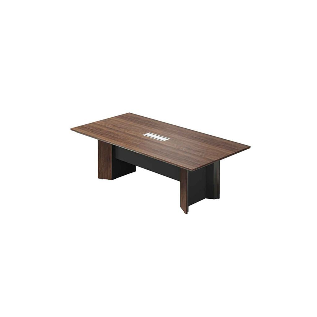 Premium Mobel Maxim Executive Conference Table - Large Office Meeting Table for Boardrooms & Corporate Meetings - Durable & Stylish Design for Professional Workspaces