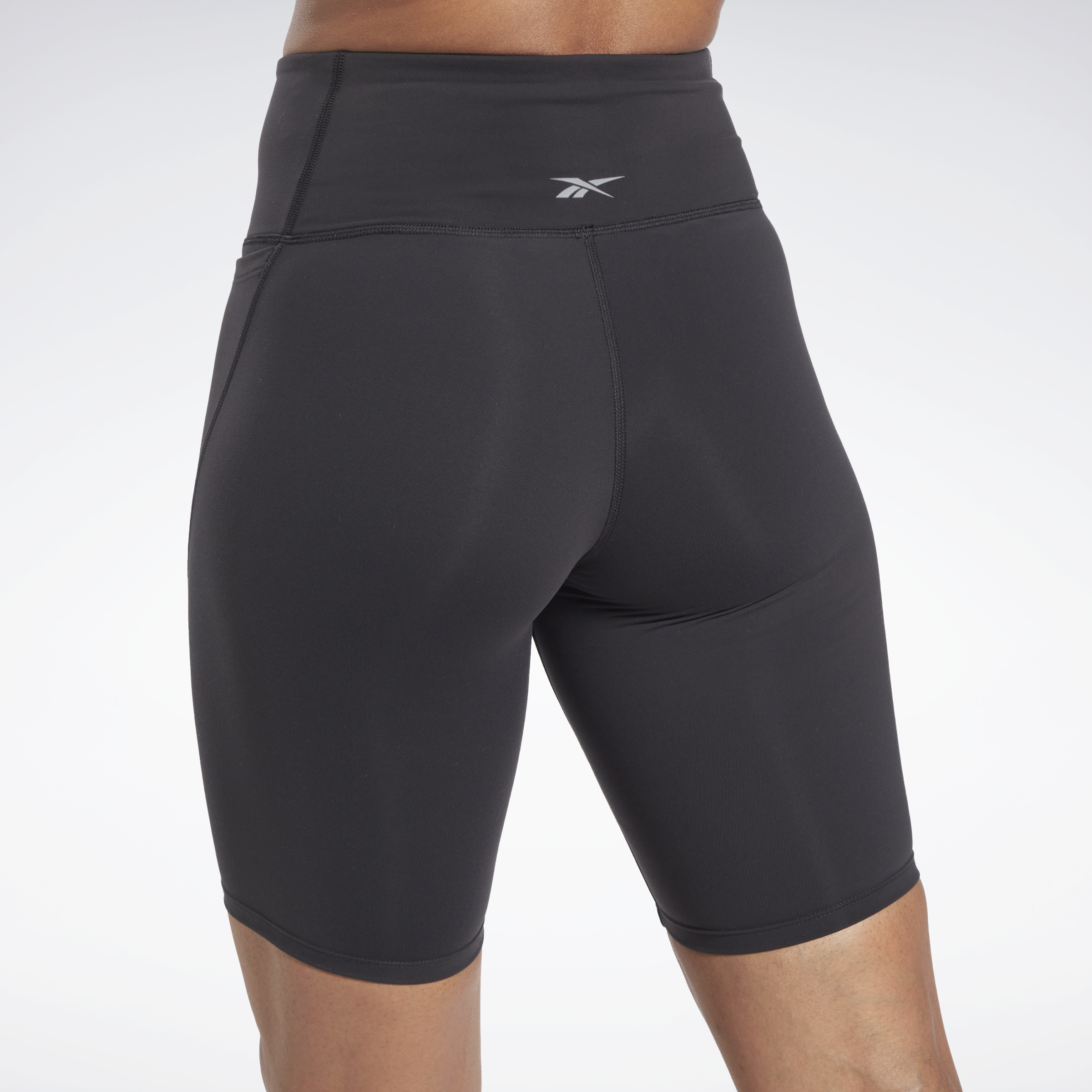 Lux High Rise Bike Shorts for Women - Black Workout & Cycling Shorts - Perfect for Yoga, Running, Gym & Outdoor Activities