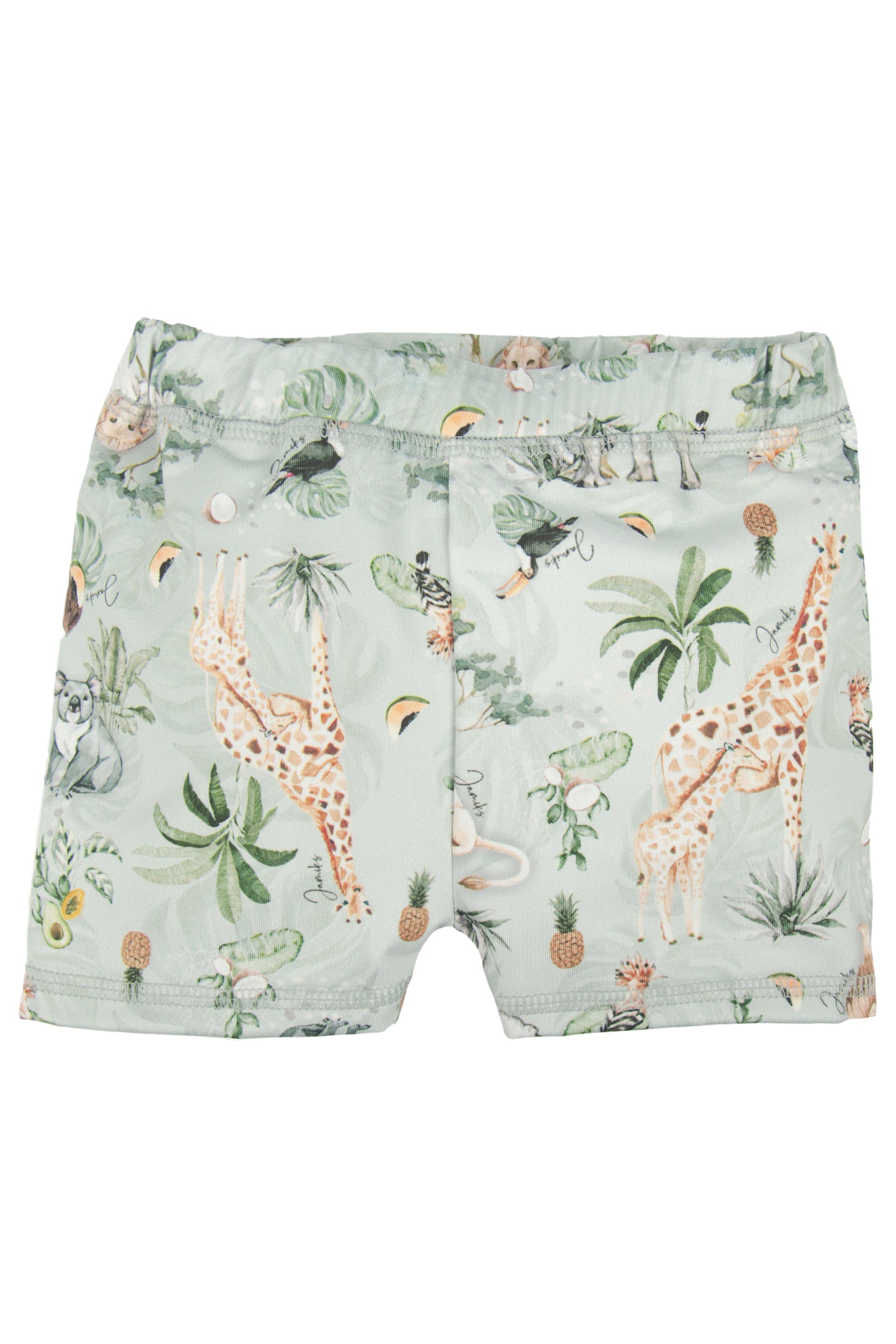 Triton Mint Safari Swim Set for Kids - UPF 50+ Sun Protection, Quick Dry Swimwear for Boys & Girls - Perfect for Beach, Pool, and Summer Water Activities