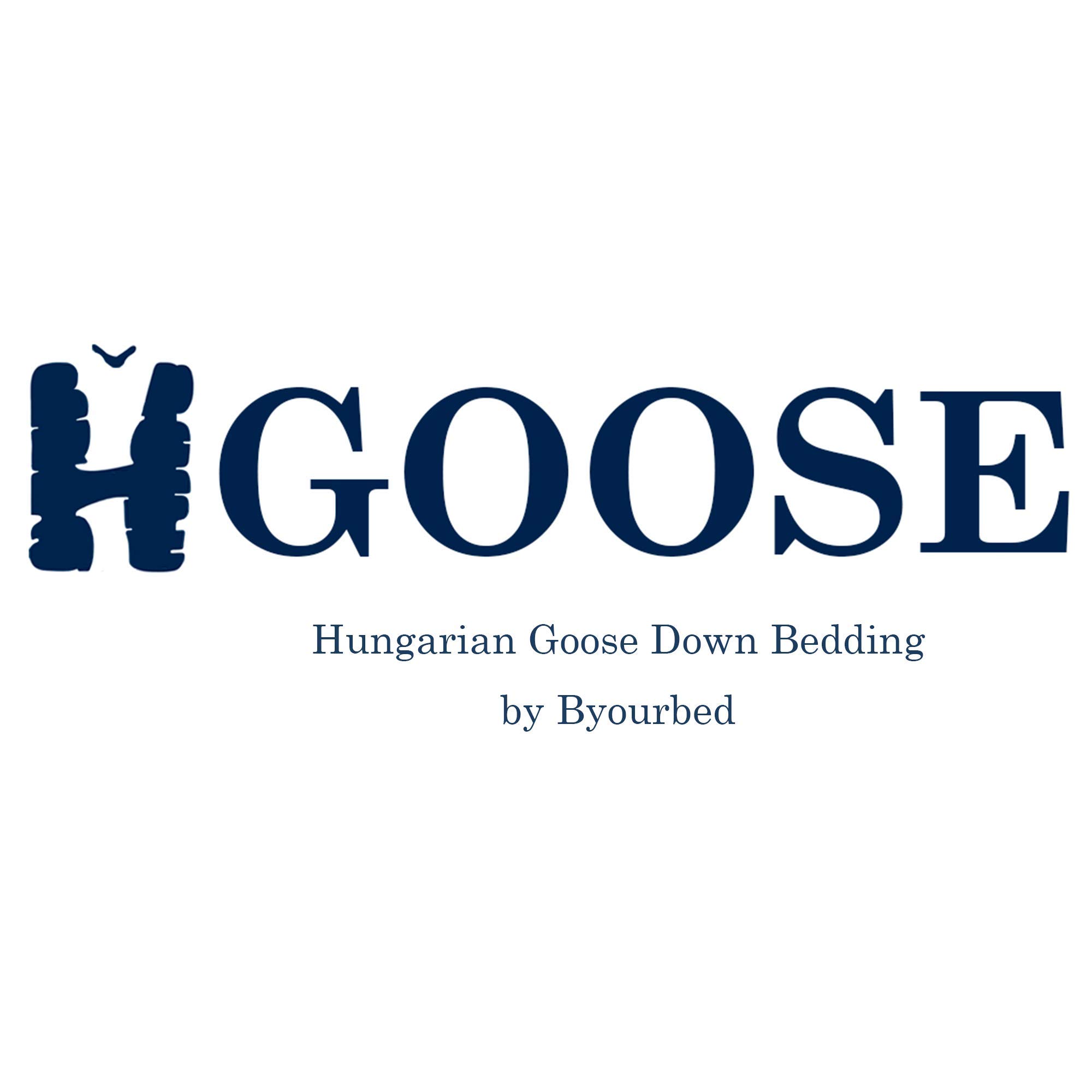 Byourbed HGOOSE King Size Baffle Box Hungarian Featherbed - Premium Down Alternative Mattress Topper for Ultimate Comfort & Support - Perfect for Bedrooms, Guest Rooms & Luxury Hotels