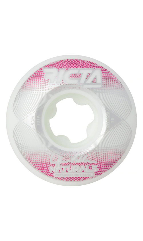 Ricta Shanahan Geo Naturals Round Wheels 101a - High-Performance Skateboard Wheels for Street & Park Skating | Smooth Ride & Durability