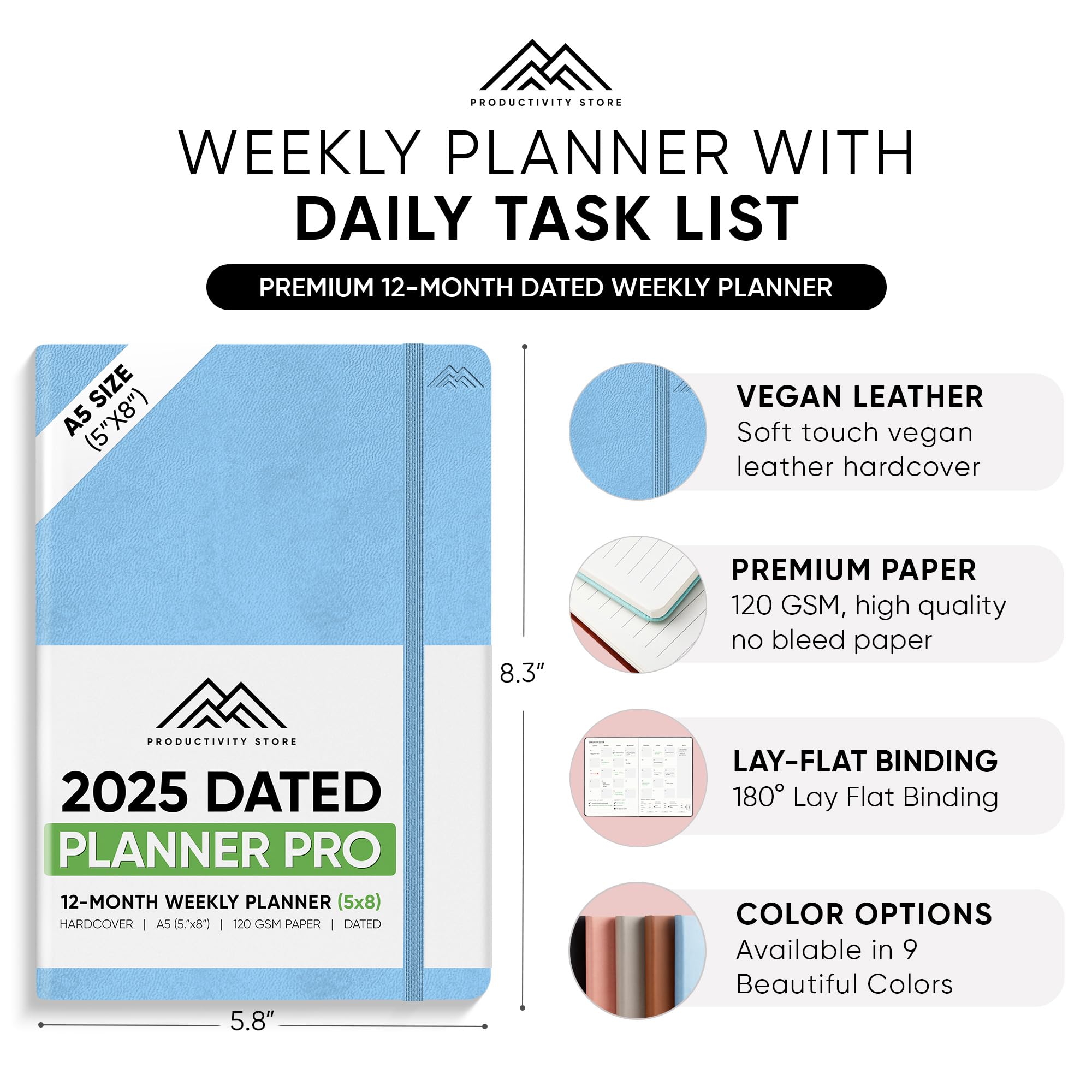 2025-2026 Productivity Planner - 5.8
