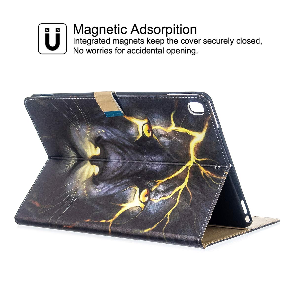 GSFY Magnetic Smart Cover Case for iPad 7th Gen 10.2