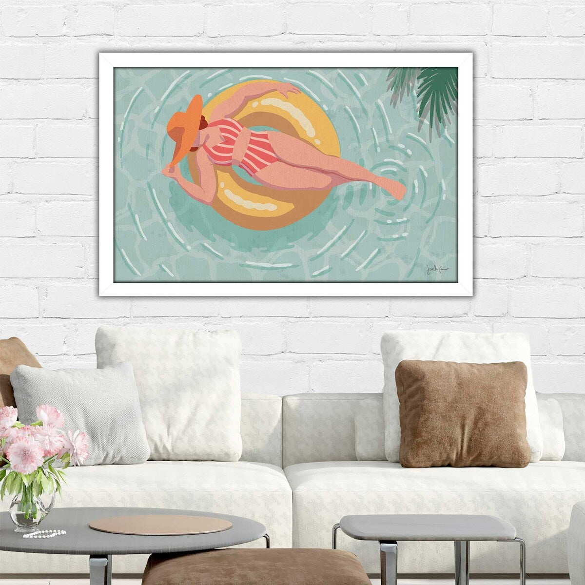 Beach Babes II Horizontal Acrylic Wall Art Print - Perfect for Coastal Home Decor, Beach House Living Room & Bedroom Wall Decor