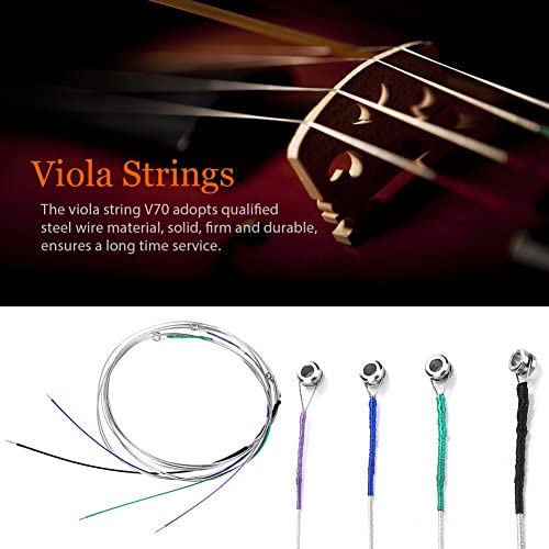 Professional Nickel Guitar Strings V70 - Premium Electric & Acoustic Guitar Strings for Smooth Playability & Bright Tone - Perfect for Rock, Blues, Jazz & Studio Recording