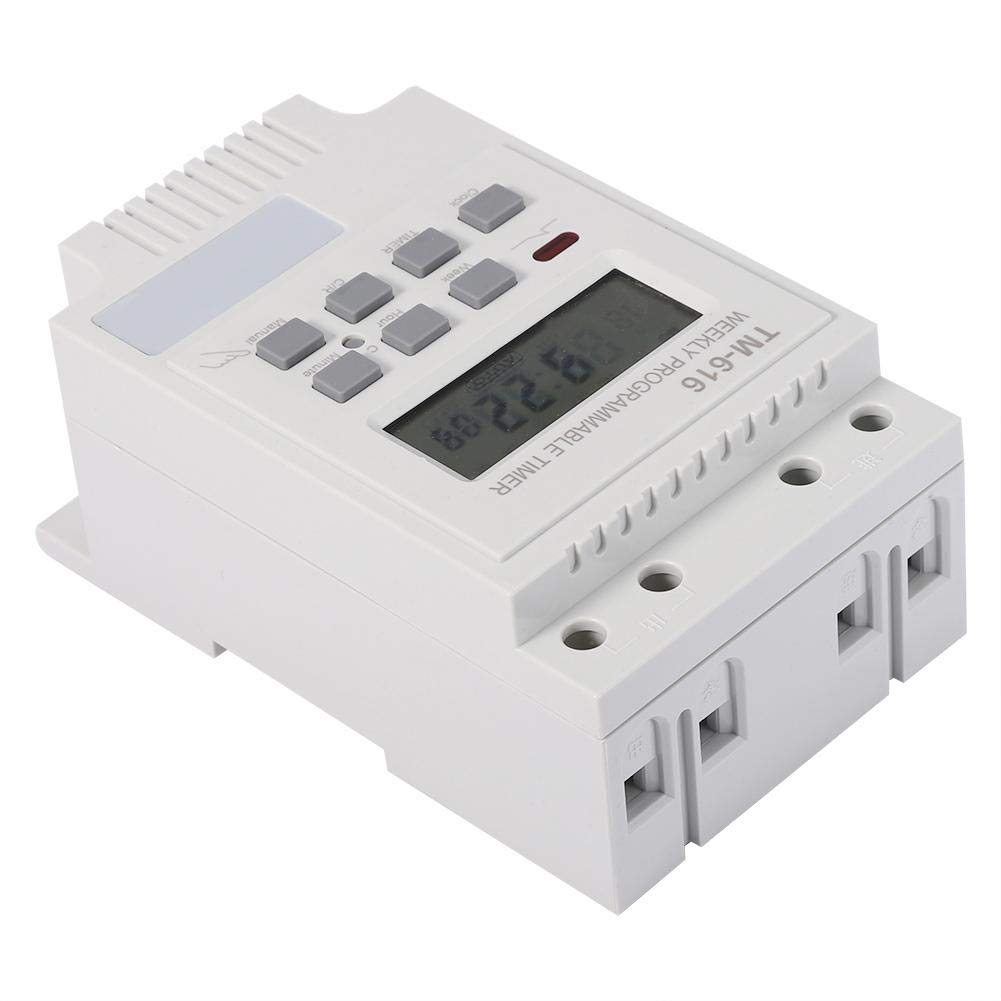 12V Digital Timer Switch - Energy Saving Electric Timer for Lights, TV, Radio & Household Appliances | Perfect for Home Automation & Power Saving