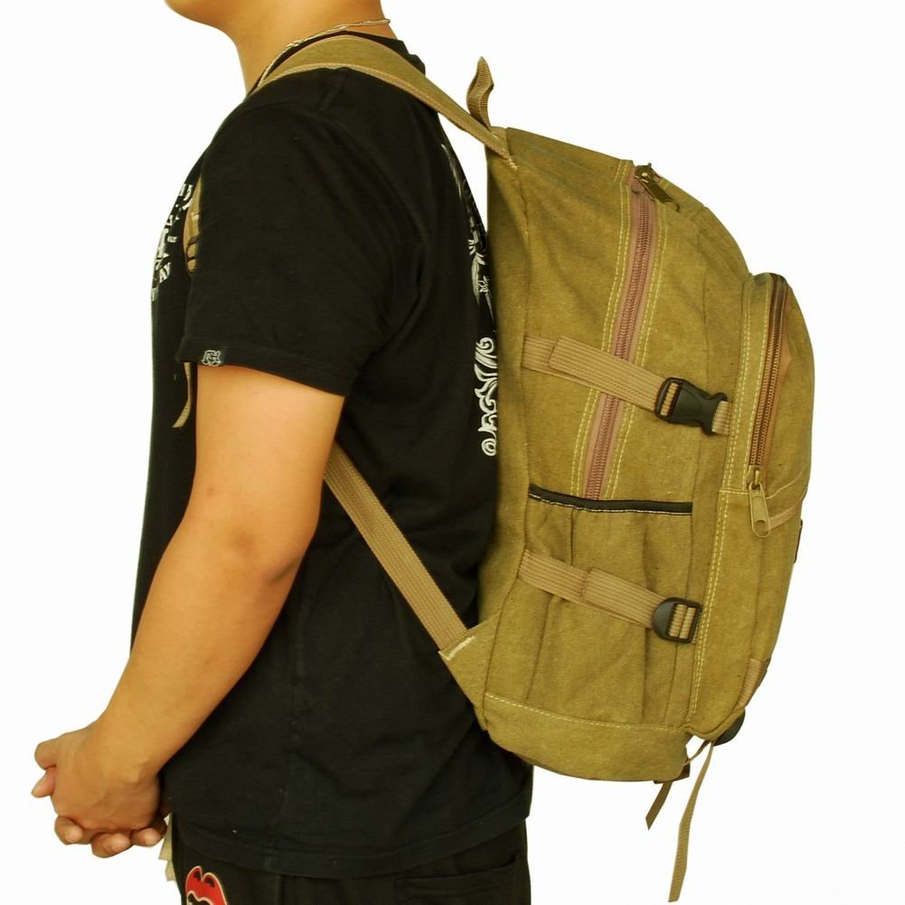 Blancho Comfortable Camping Backpack - Lightweight Outdoor Daypack & Durable School Backpack for Hiking, Travel & College Use