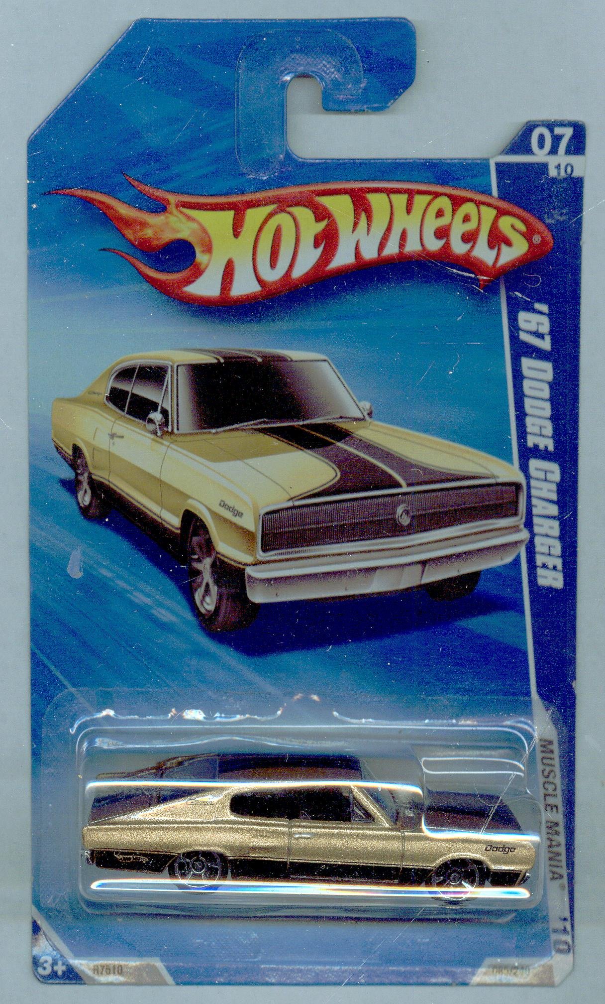 2010 Muscle Mania 67 Dodge Charger #7/10 - Limited Edition Diecast Model Car for Collectors - Perfect for Display, Gifts, and Car Enthusiast Collections