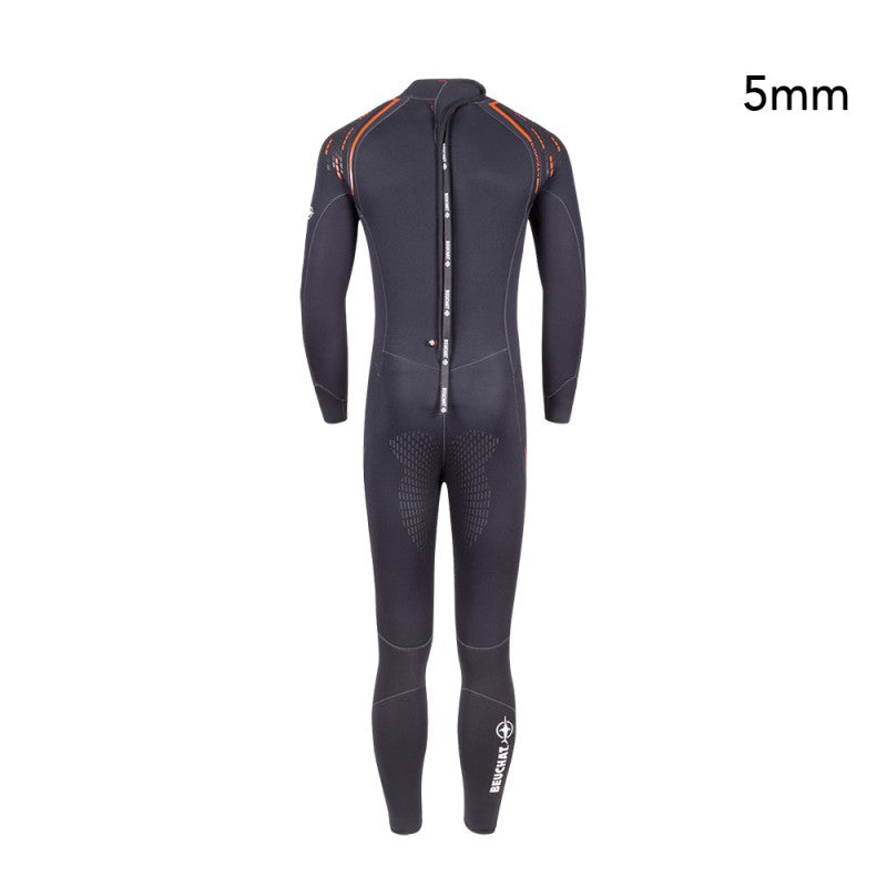 Beuchat Optima 5mm Men's Wetsuit - Premium Neoprene Scuba Diving & Snorkeling Gear for Warm Water Adventures