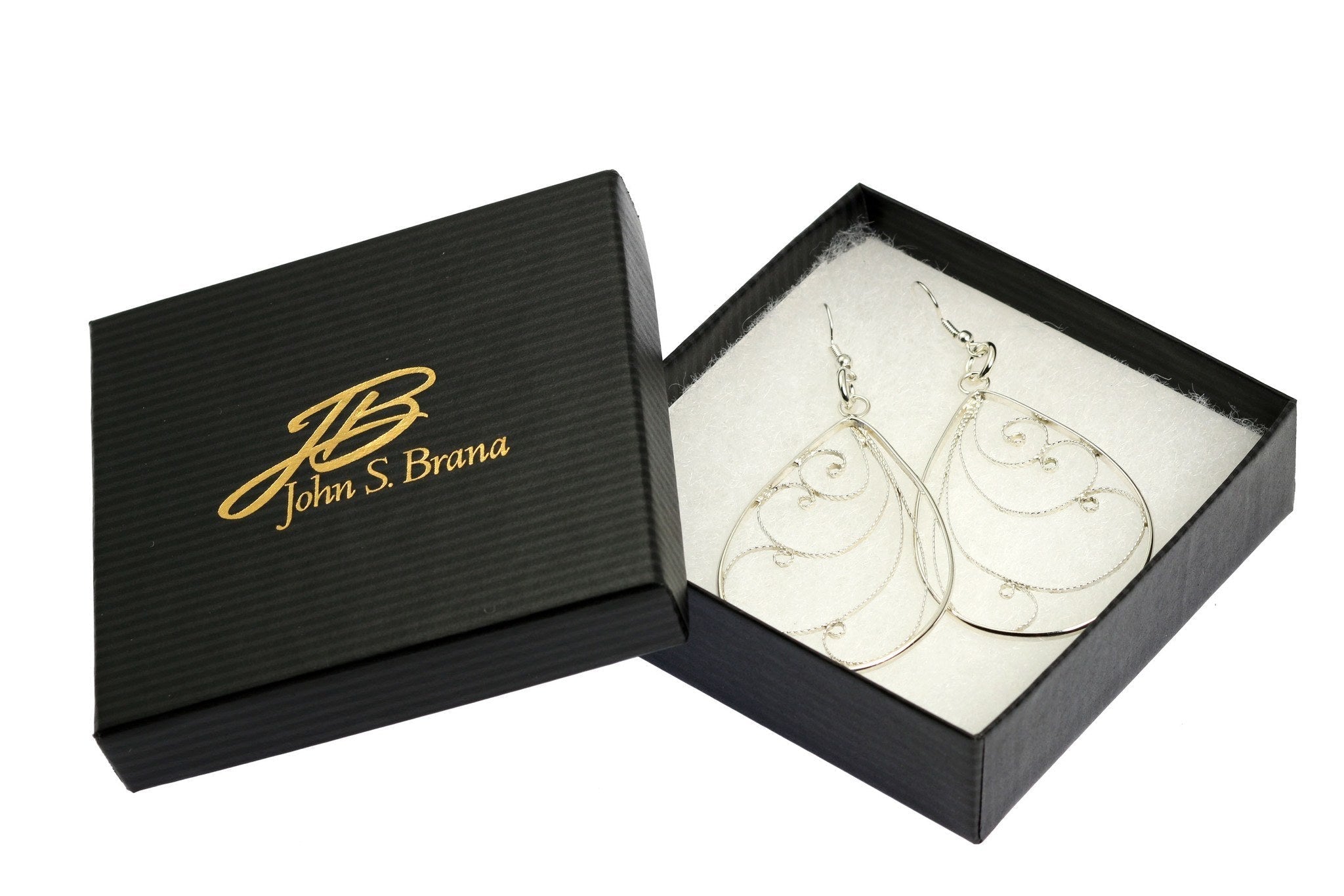 Exquisite Sterling Silver Filigree Scroll Earrings - Vintage Inspired Dangle Jewelry for Women | Perfect for Weddings, Parties & Special Occasions