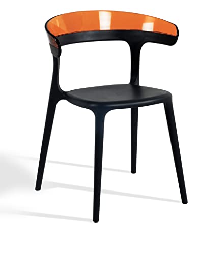 Black/Orange