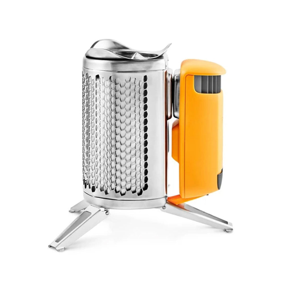 BioLite CampStove 2 Plus Portable Wood Burning Camping Stove with USB Charger - Perfect for Outdoor Cooking, Camping Trips & Emergency Power Supply