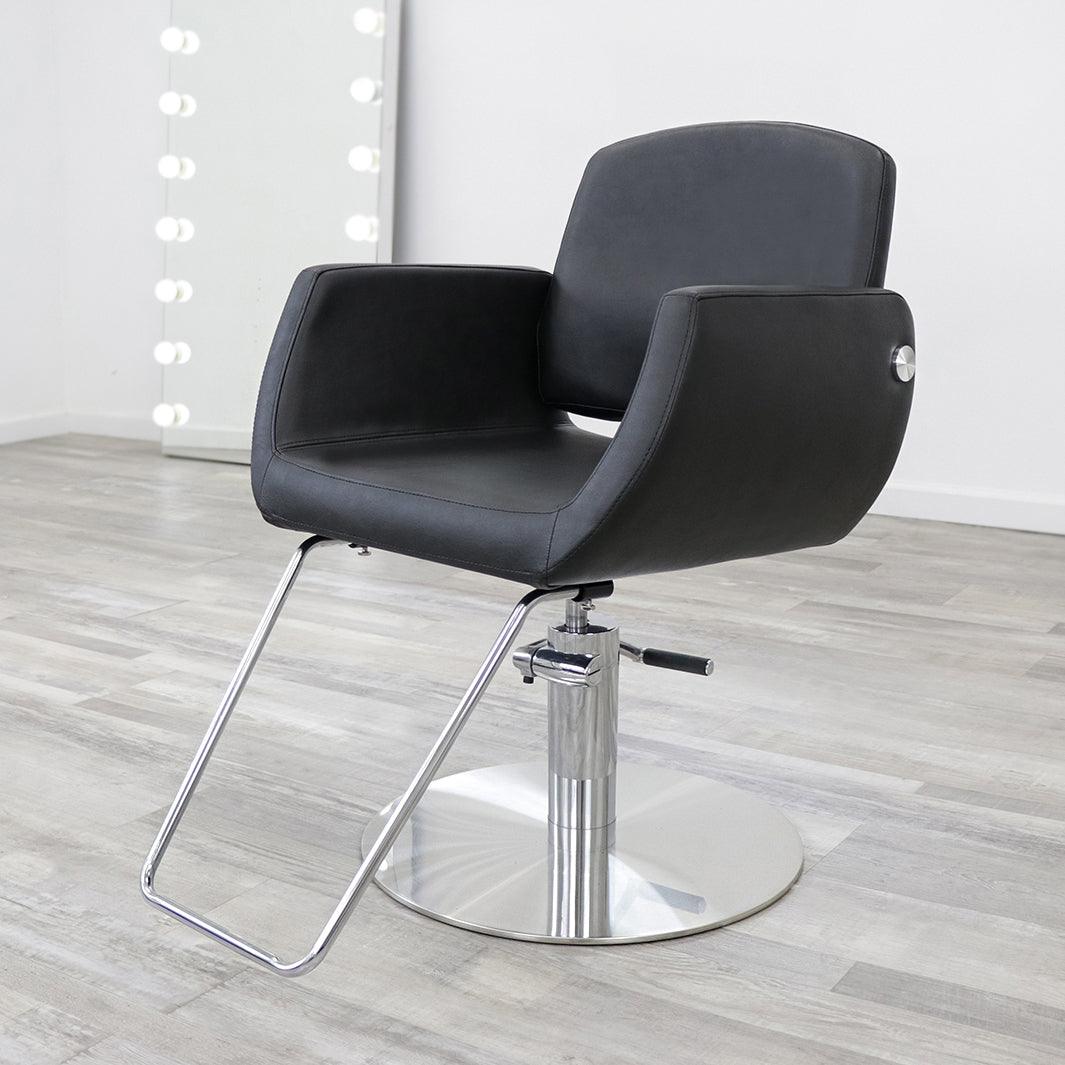 Professional Denver Salon Chair for Hair Styling & Barbering - Heavy Duty Hydraulic Beauty Salon Chair with Adjustable Height & Swivel Base - Perfect for Hair Salons, Barber Shops & Home Use
