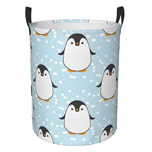 Cute Christmas Cartoon Penguin