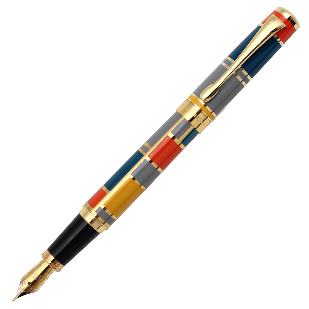 Premium Gullor Fountain Pen Set - 5 Vibrant Colors with Smooth Iridium Nib & Elegant Gift Box | Perfect for Writing Enthusiasts, Graduation Gifts & Business Professionals
