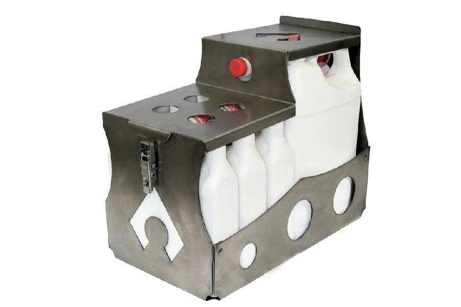 Artec Industries Racing Quart Crate - 6 Quarts High Performance Brake Fluid & Power Steering Fluid (2 Gallons) for Automotive Racing & Off-Road Vehicles - Ideal for Track Days, Drifting & Performance Driving