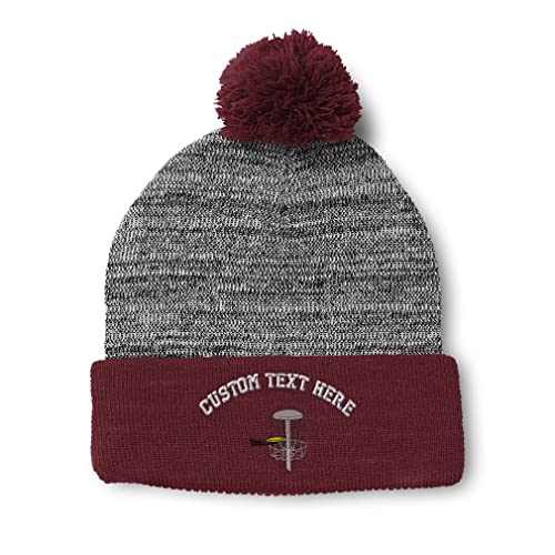 Heather Gray Burgundy Personalized Text Here